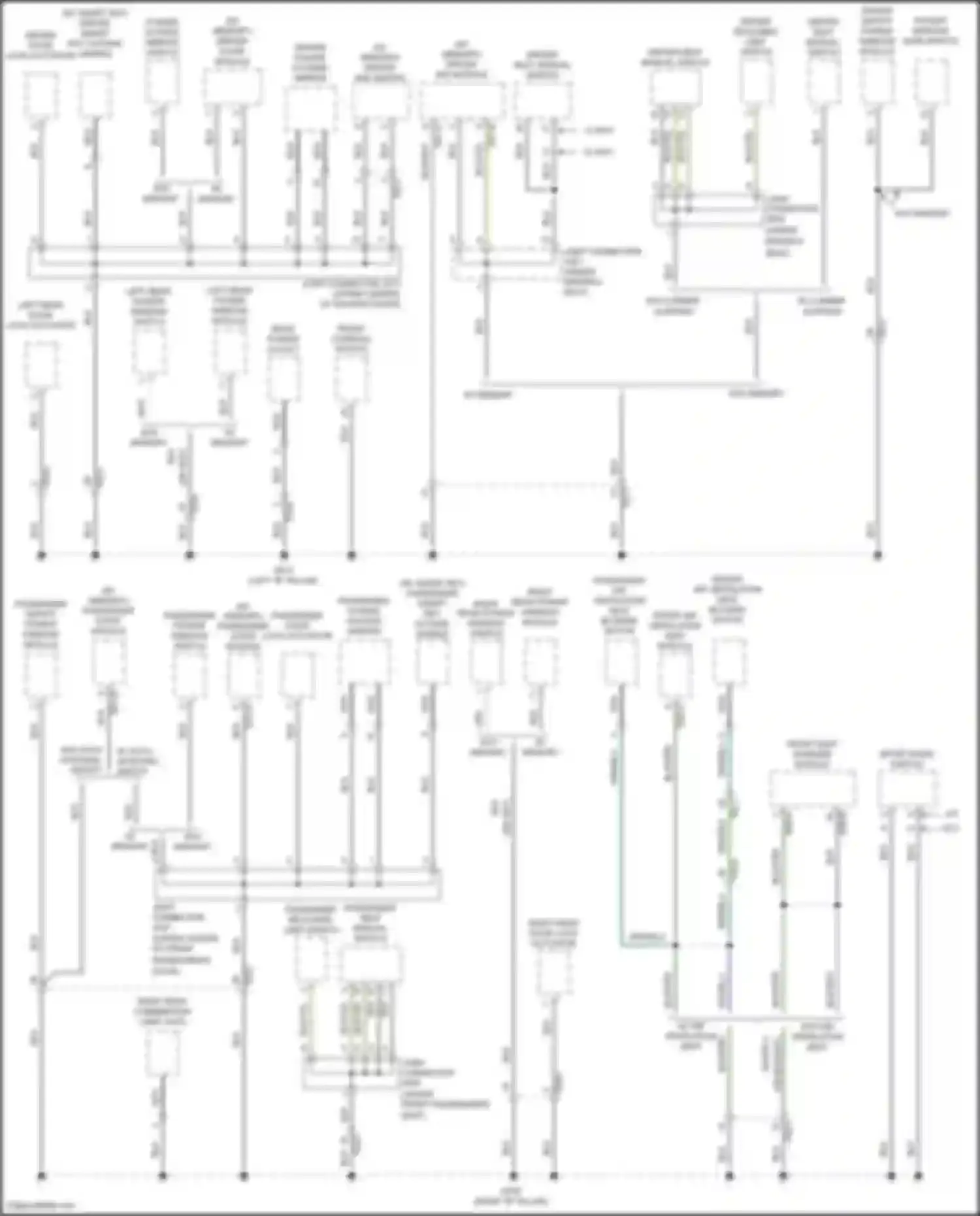 Sonata Hyundai VII (2014-2017): 2.4l, ground distribution circuit (4 of 4)