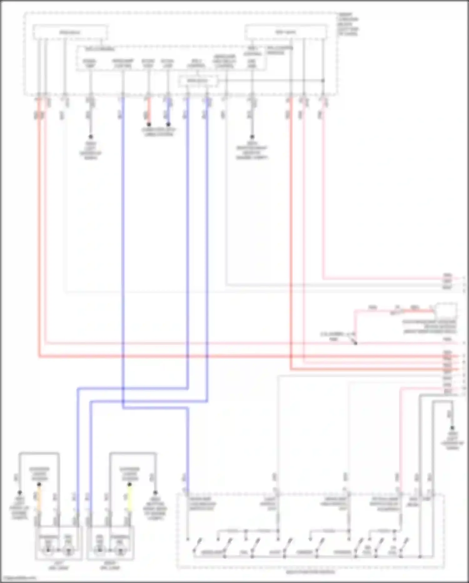 Sonata Hyundai VII (2014-2017): Autolamps circuit, hybrid (1 of 3)