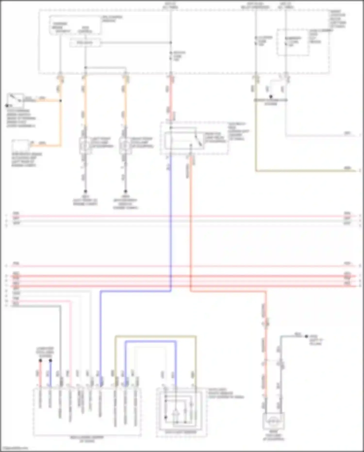 Sonata Hyundai VII (2014-2017): Autolamps circuit, hybrid (2 of 3)