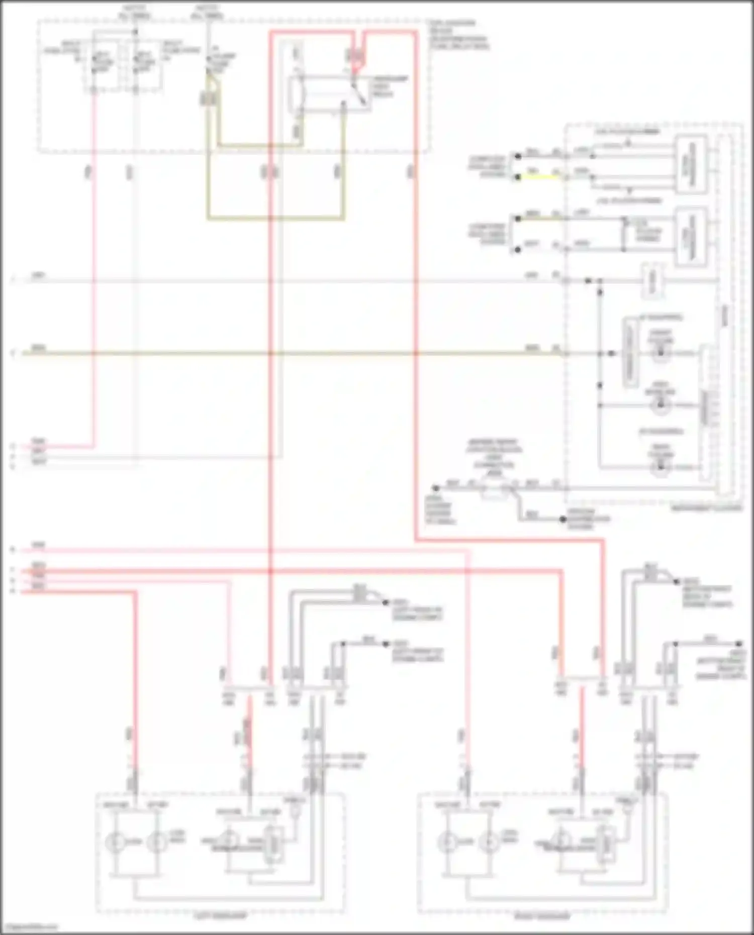 Sonata Hyundai VII (2014-2017): Autolamps circuit, hybrid (3 of 3)