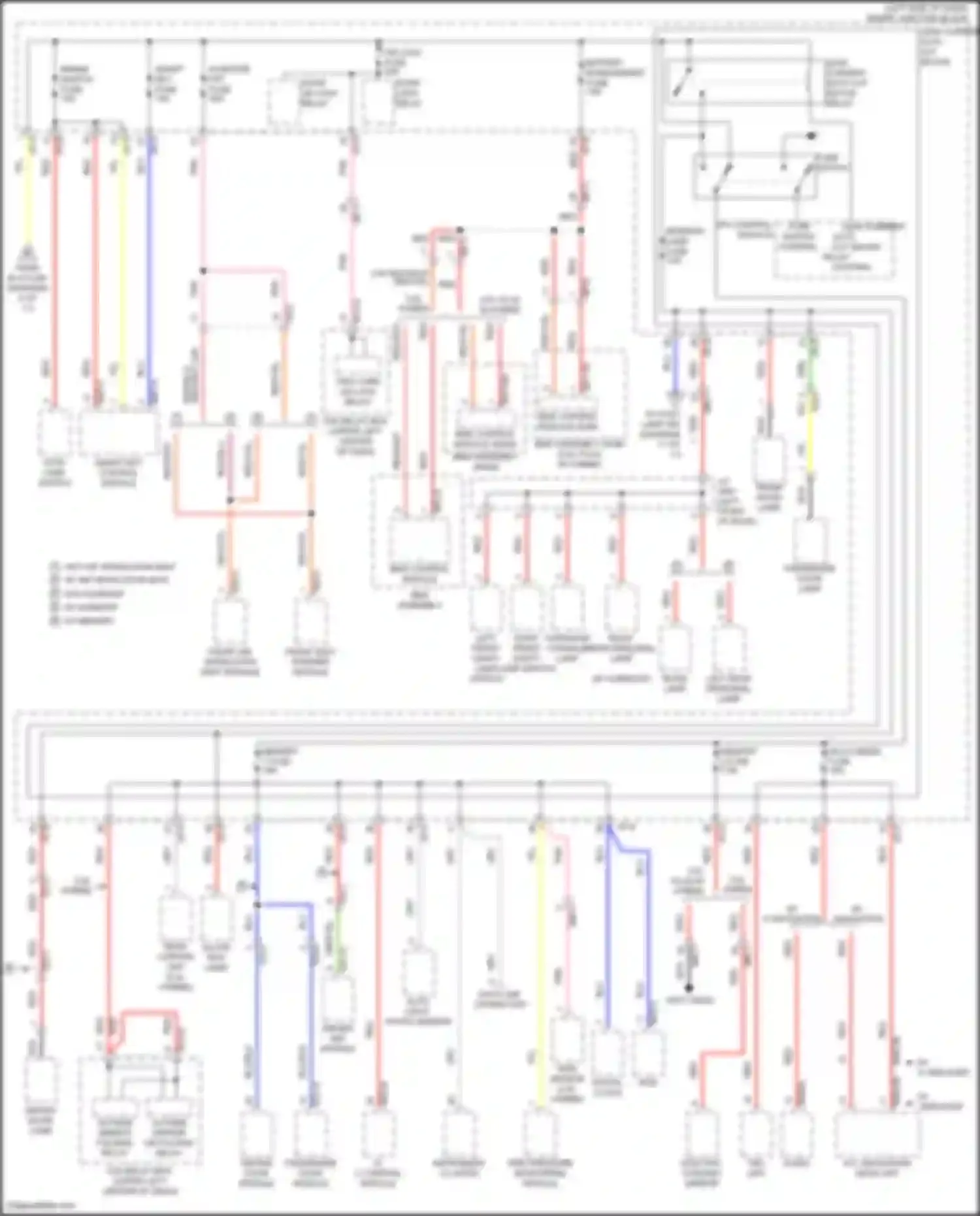 Sonata Hyundai VII (2014-2017): Power distribution circuit, hybrid (10 of 11)