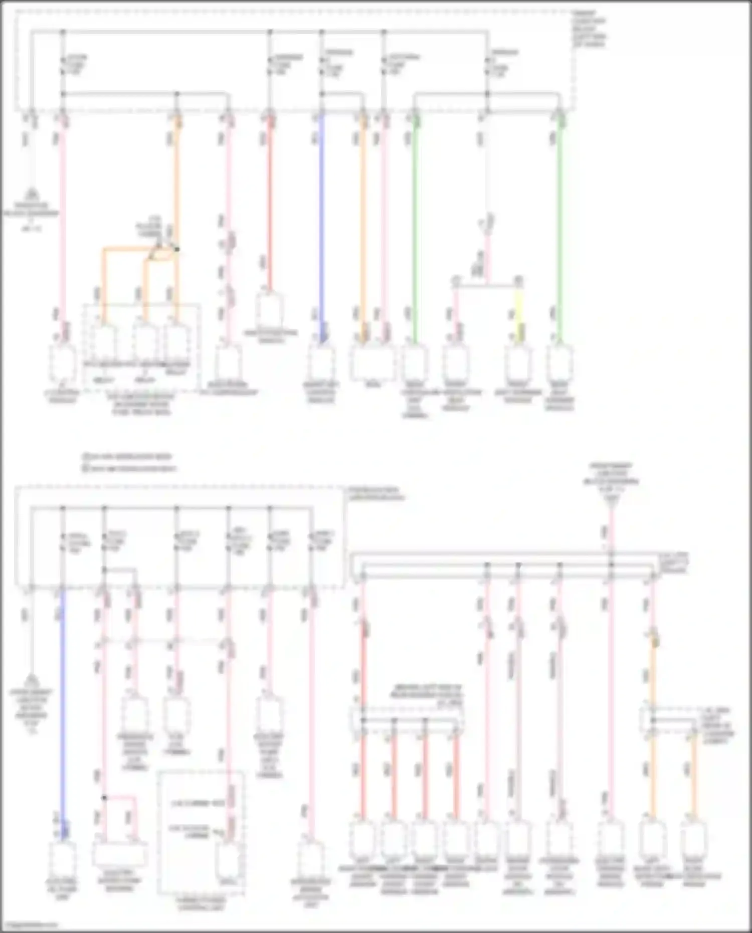Sonata Hyundai VII (2014-2017): Power distribution circuit, hybrid (5 of 11)