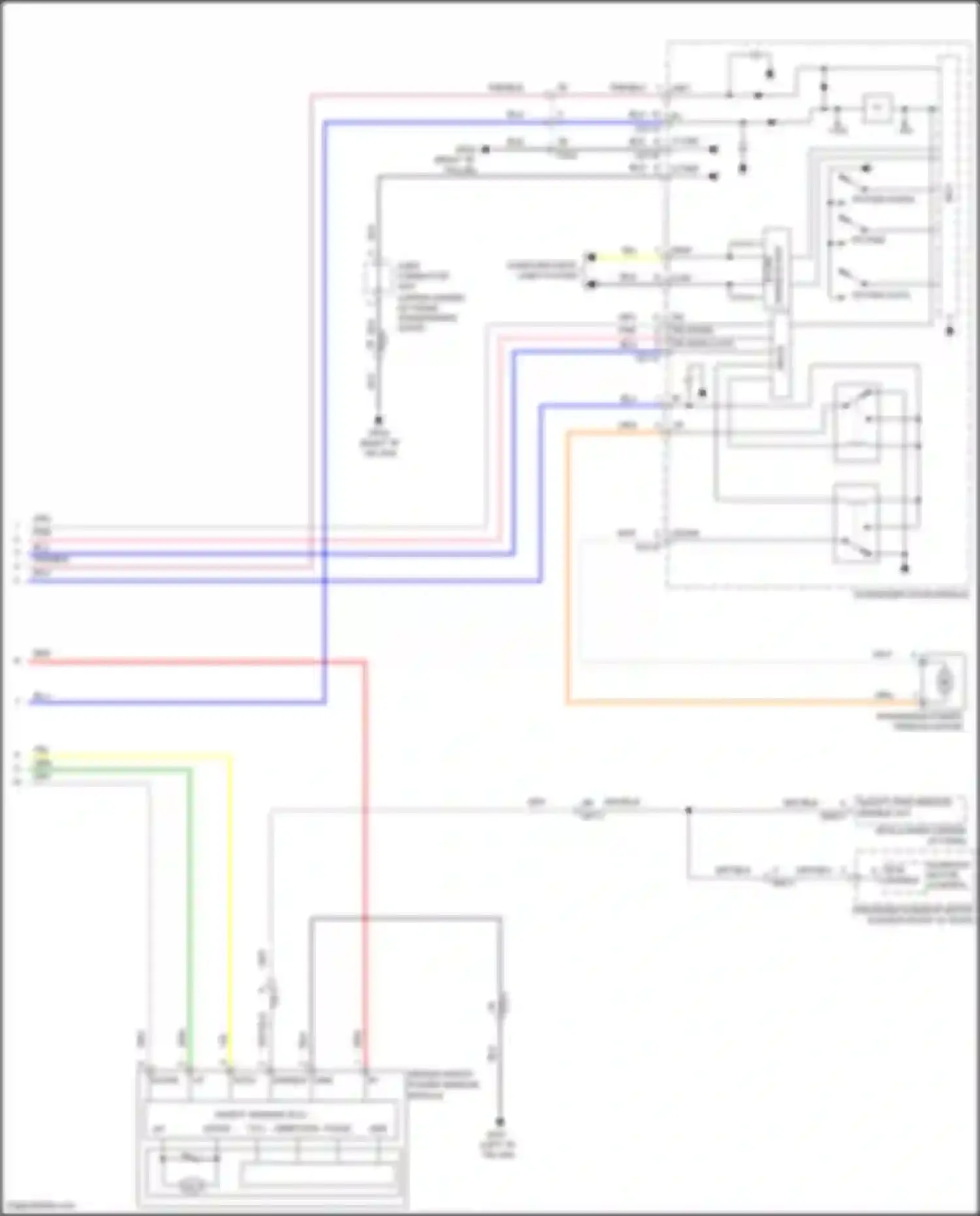 Wiring diagram bcm enable for Hyundai Sonata VII (2014-2017) (3 of 10)