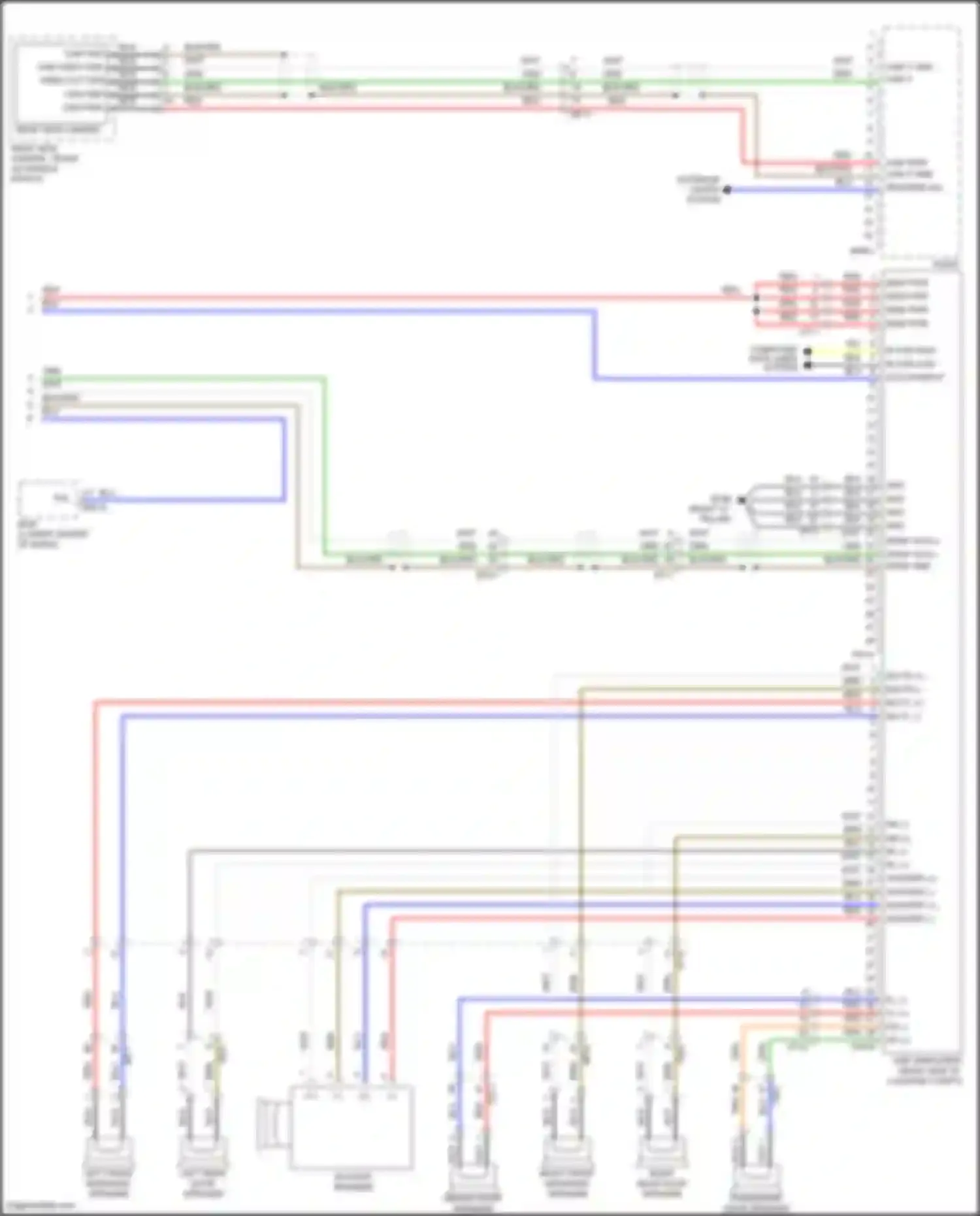 Wiring diagram blk/org for Hyundai Sonata VII (2014-2017) (50 of 108)