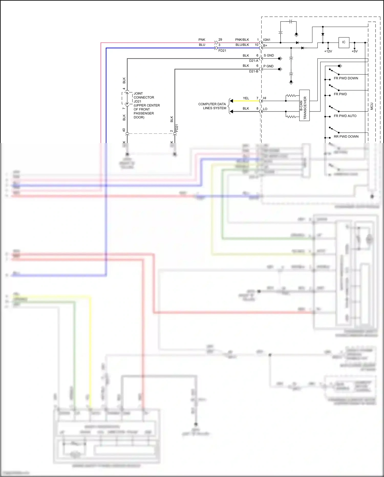 Wiring diagram blu for Hyundai Sonata VII (2014-2017) (78 of 319)