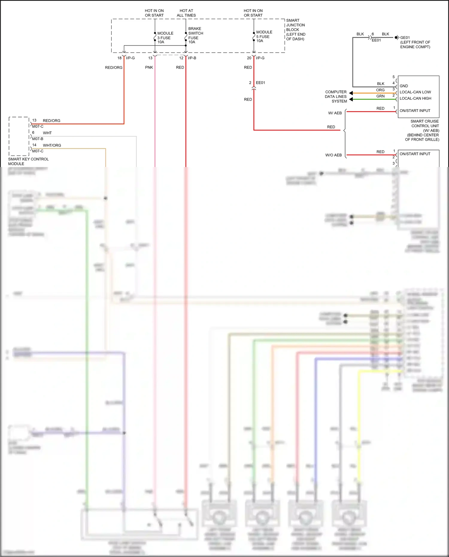 Wiring diagram blu for Hyundai Sonata VII (2014-2017) (83 of 319)