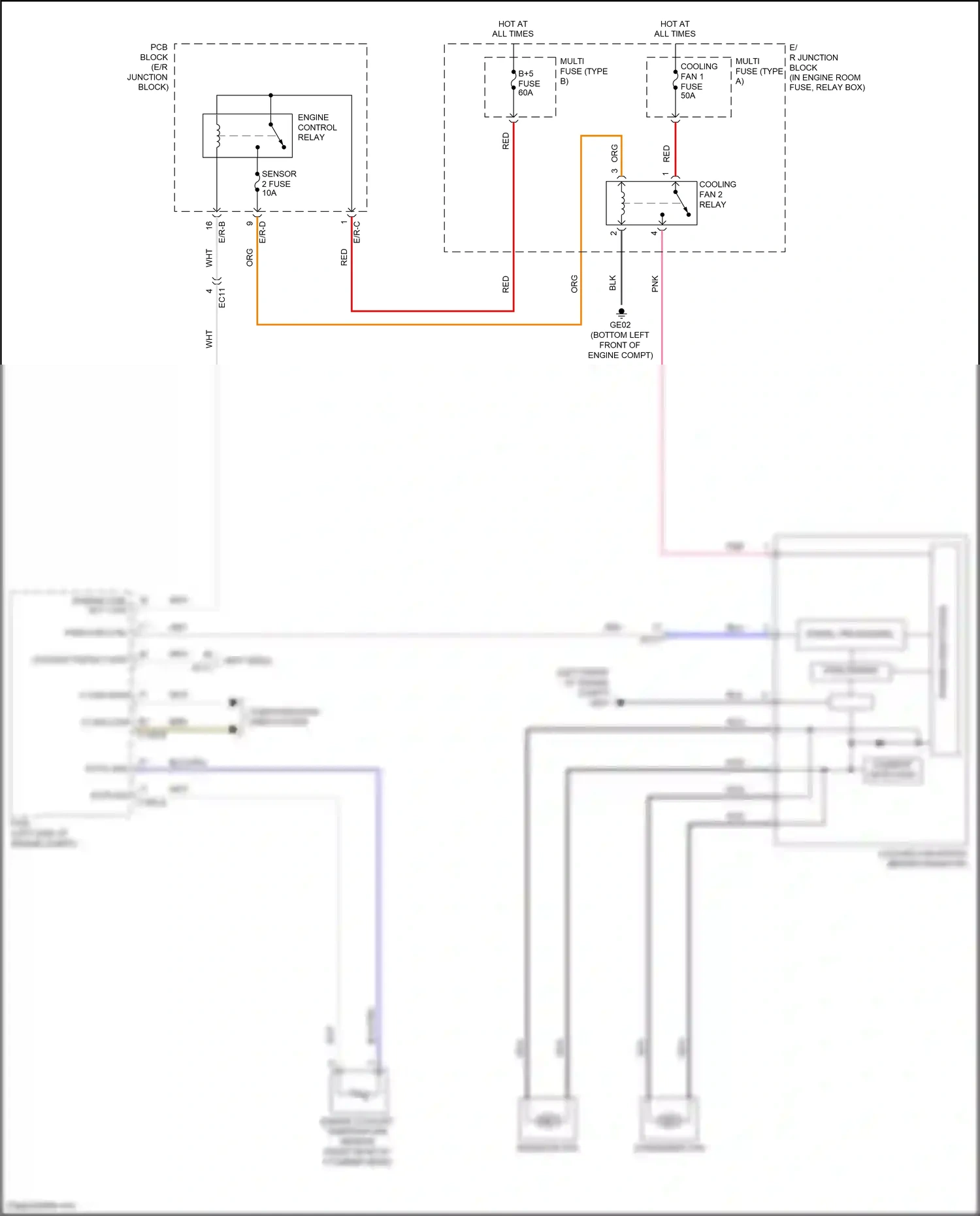 Wiring diagram blu for Hyundai Sonata VII (2014-2017) (318 of 319)