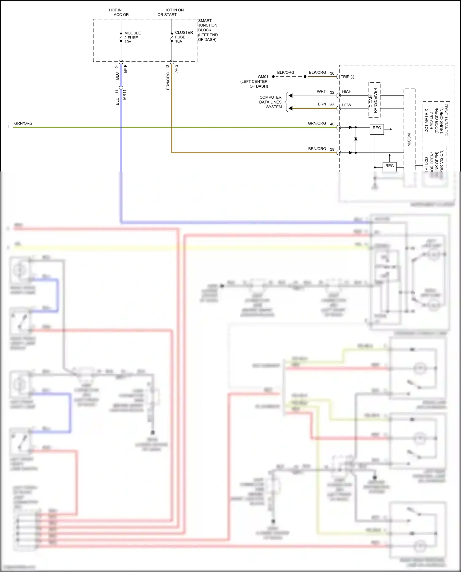 Wiring diagram blu for Hyundai Sonata VII (2014-2017) (172 of 319)