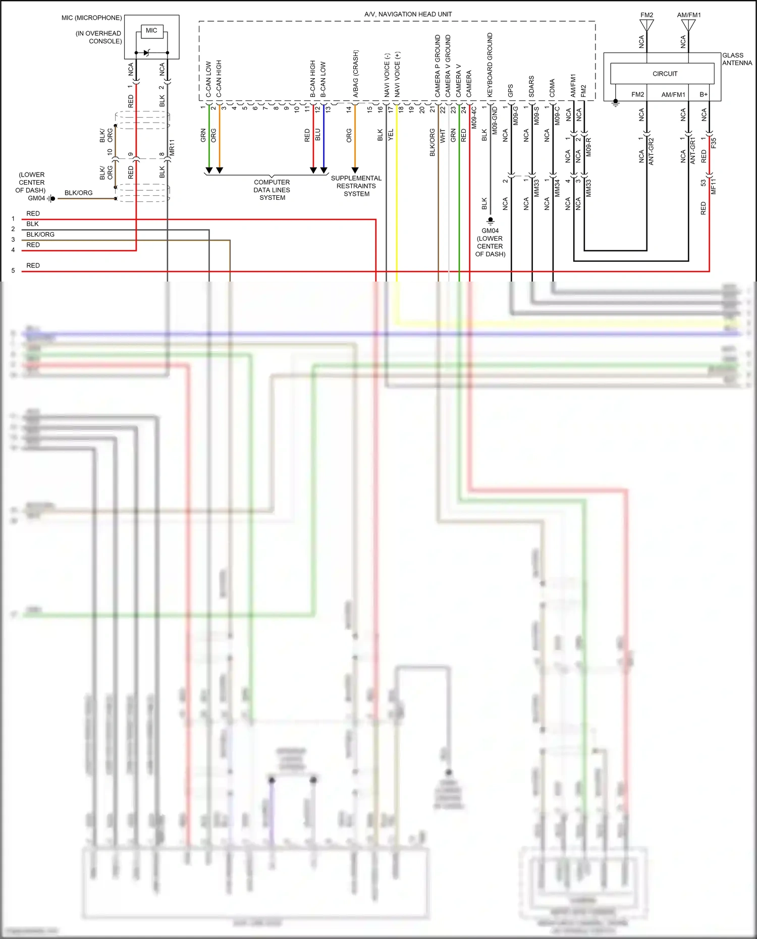 Wiring diagram blu for Hyundai Sonata VII (2014-2017) (37 of 319)