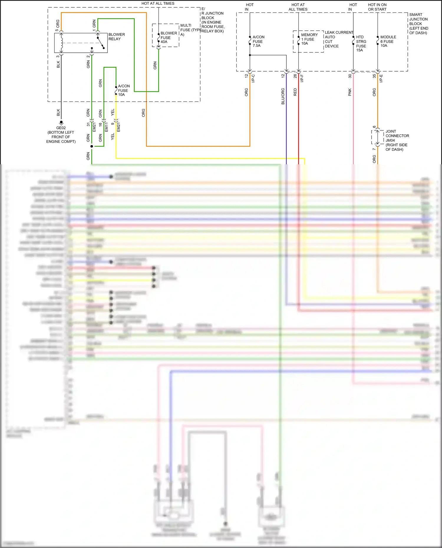 Wiring diagram blu for Hyundai Sonata VII (2014-2017) (241 of 319)