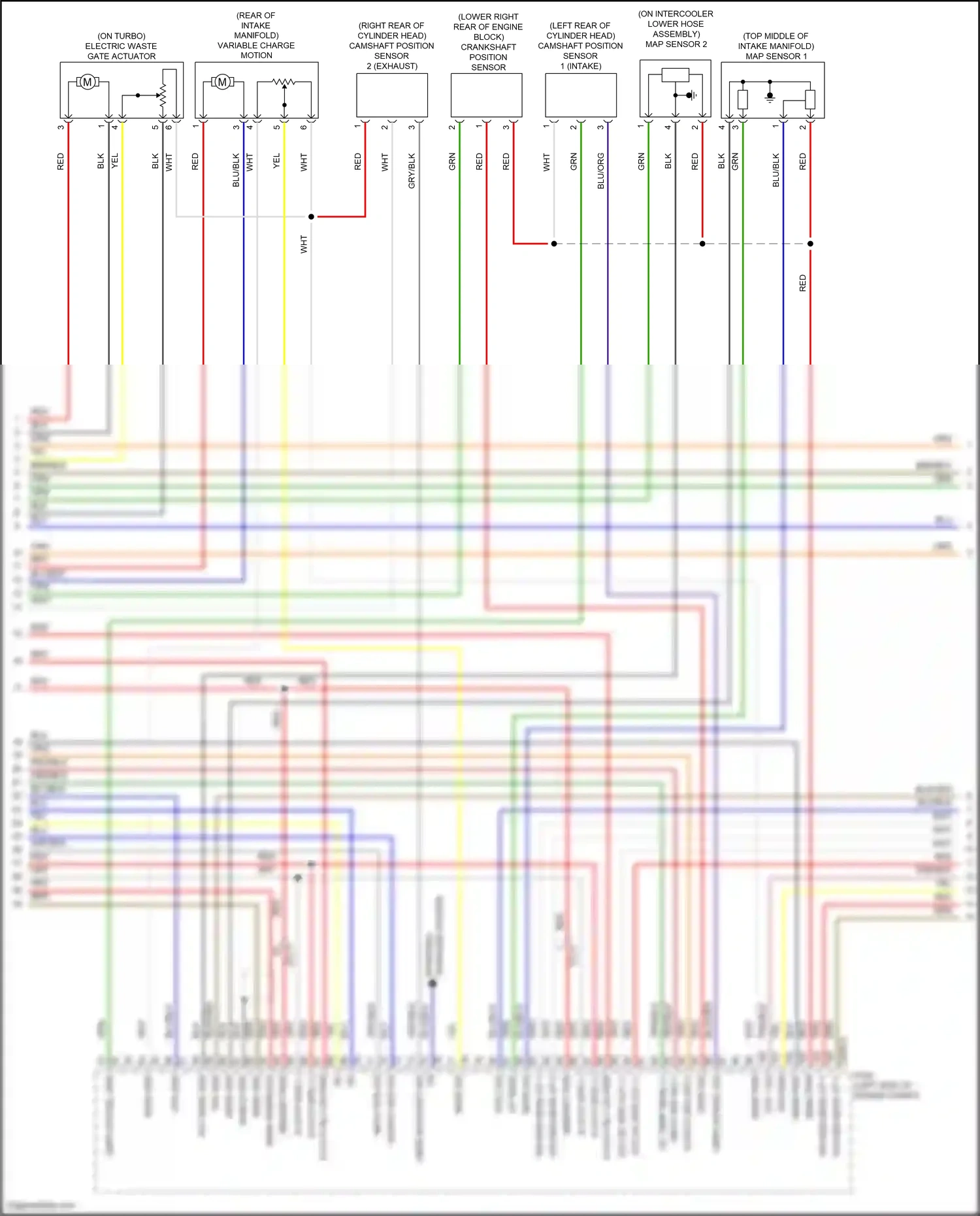 Wiring diagram blu/org for Hyundai Sonata VII (2014-2017) (80 of 89)