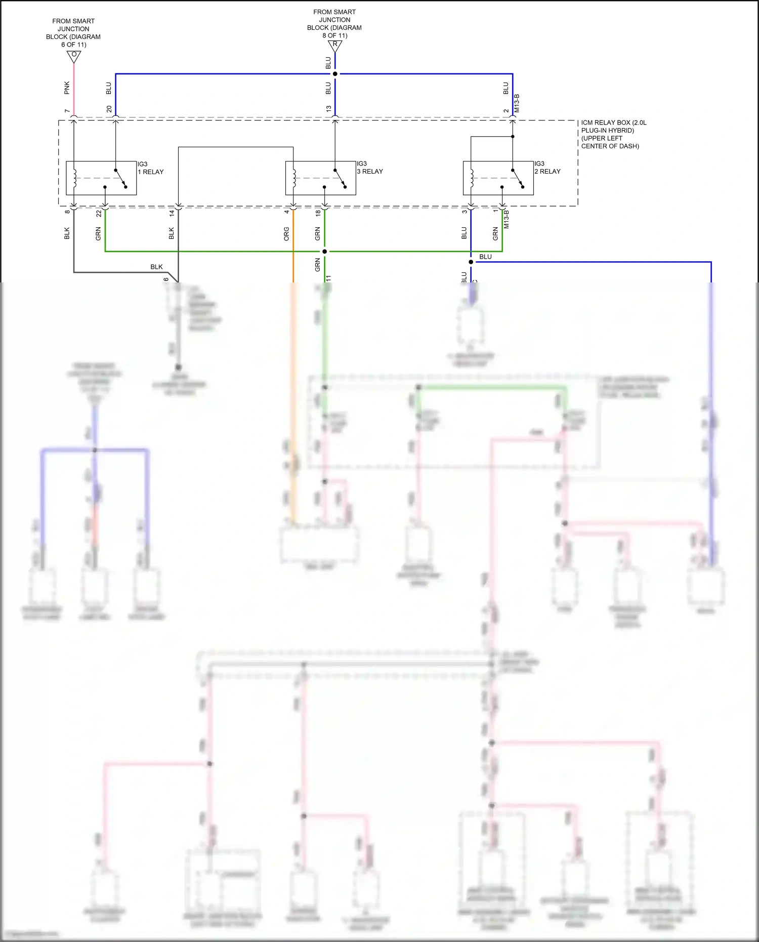Hyundai Sonata VII (2014-2017) bms control module (sub) wiring diagram  (3 of 7)