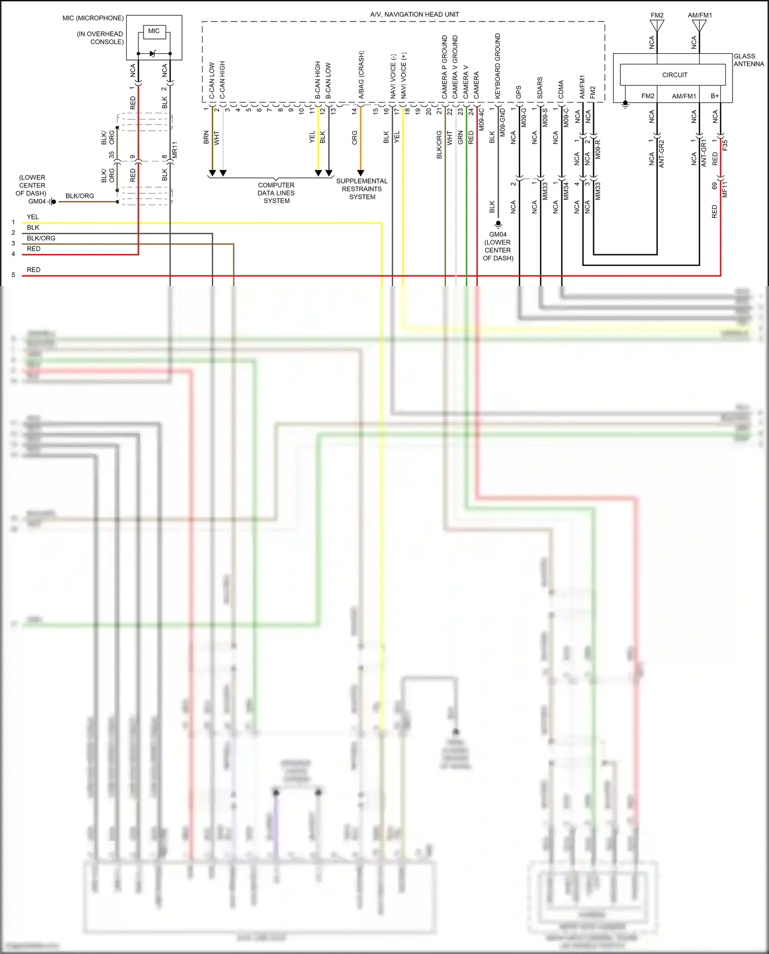 Wiring diagram brn for Hyundai Sonata VII (2014-2017) (29 of 259)
