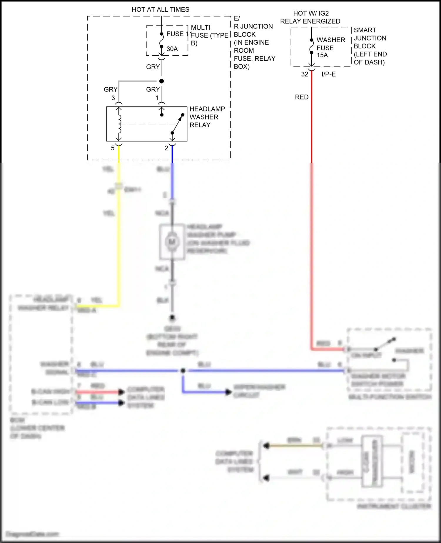 Wiring diagram brn for Hyundai Sonata VII (2014-2017) (12 of 259)