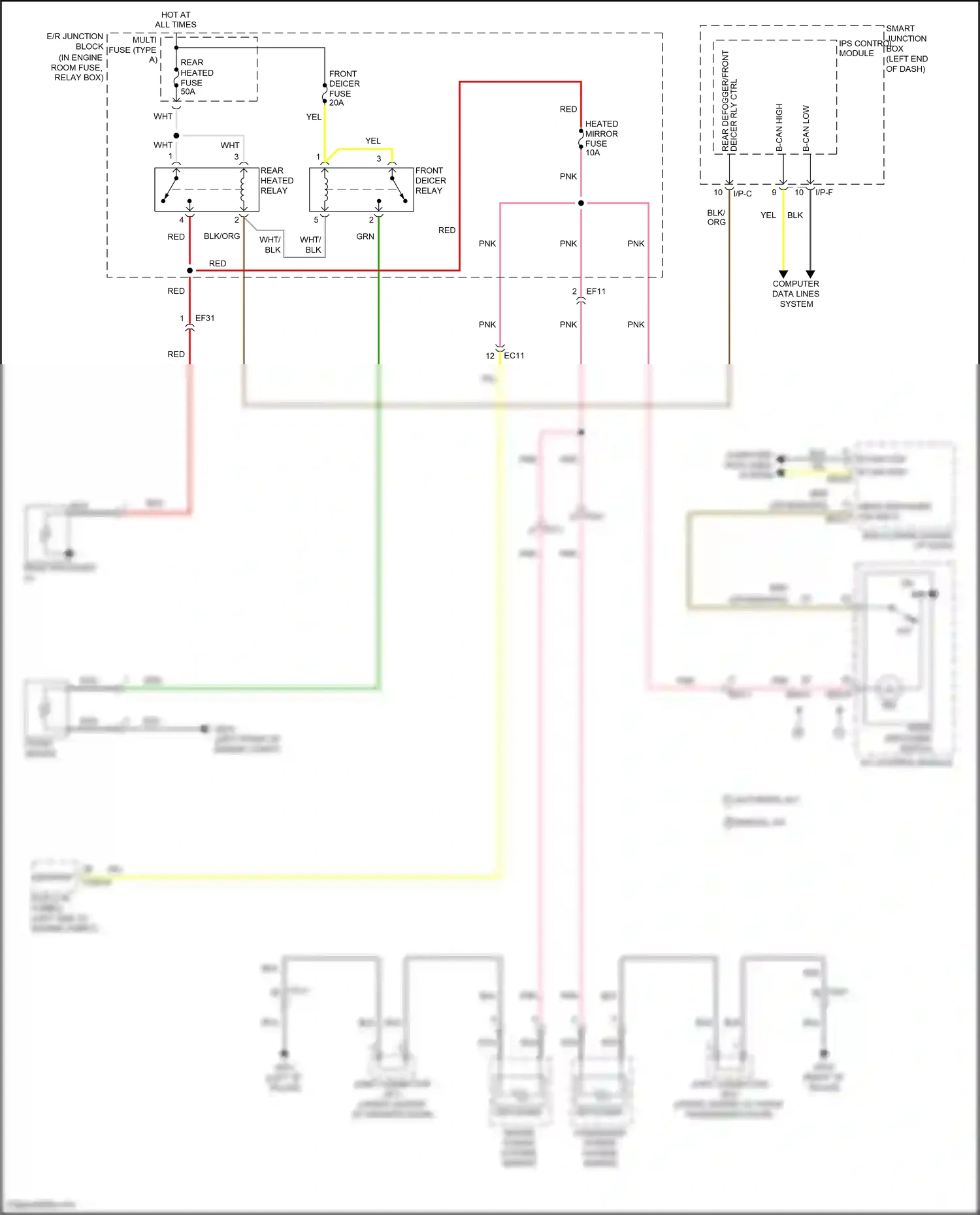 Wiring diagram brn for Hyundai Sonata VII (2014-2017) (133 of 259)