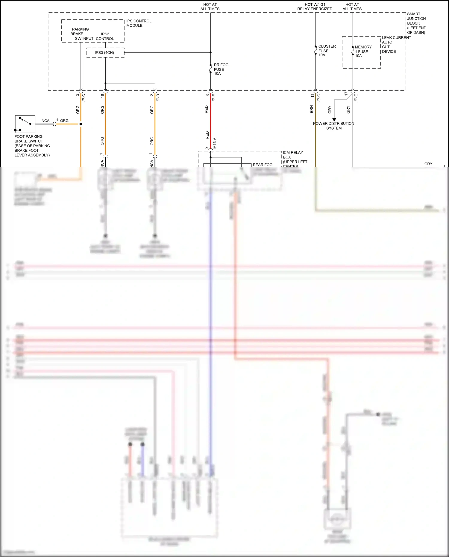 Wiring diagram brn for Hyundai Sonata VII (2014-2017) (182 of 259)