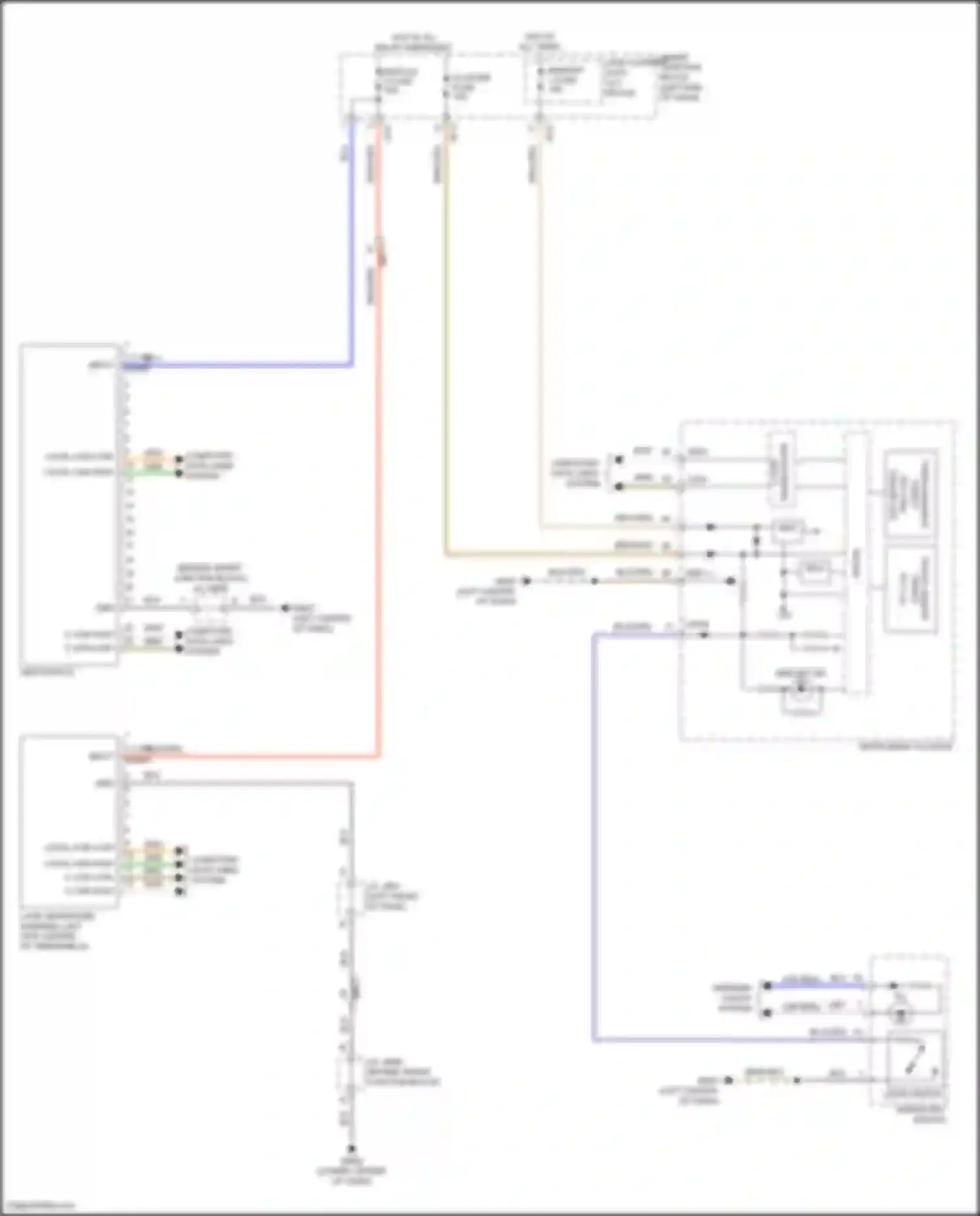 Wiring diagram c-can high for Hyundai Sonata VII (2014-2017) (3 of 60)