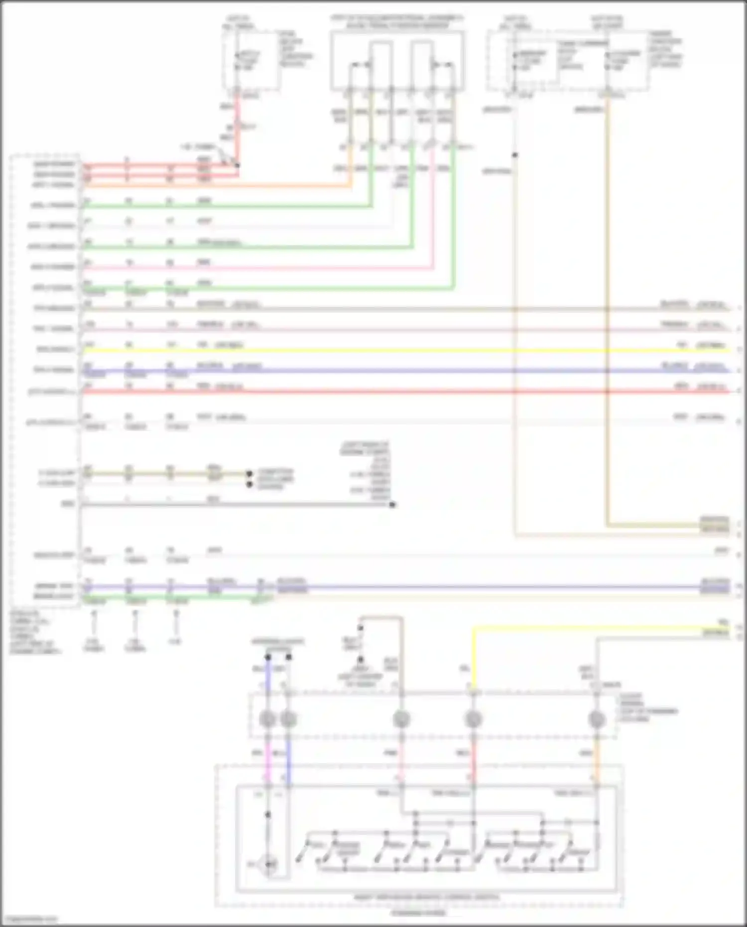 Wiring diagram c-can low for Hyundai Sonata VII (2014-2017) (13 of 61)