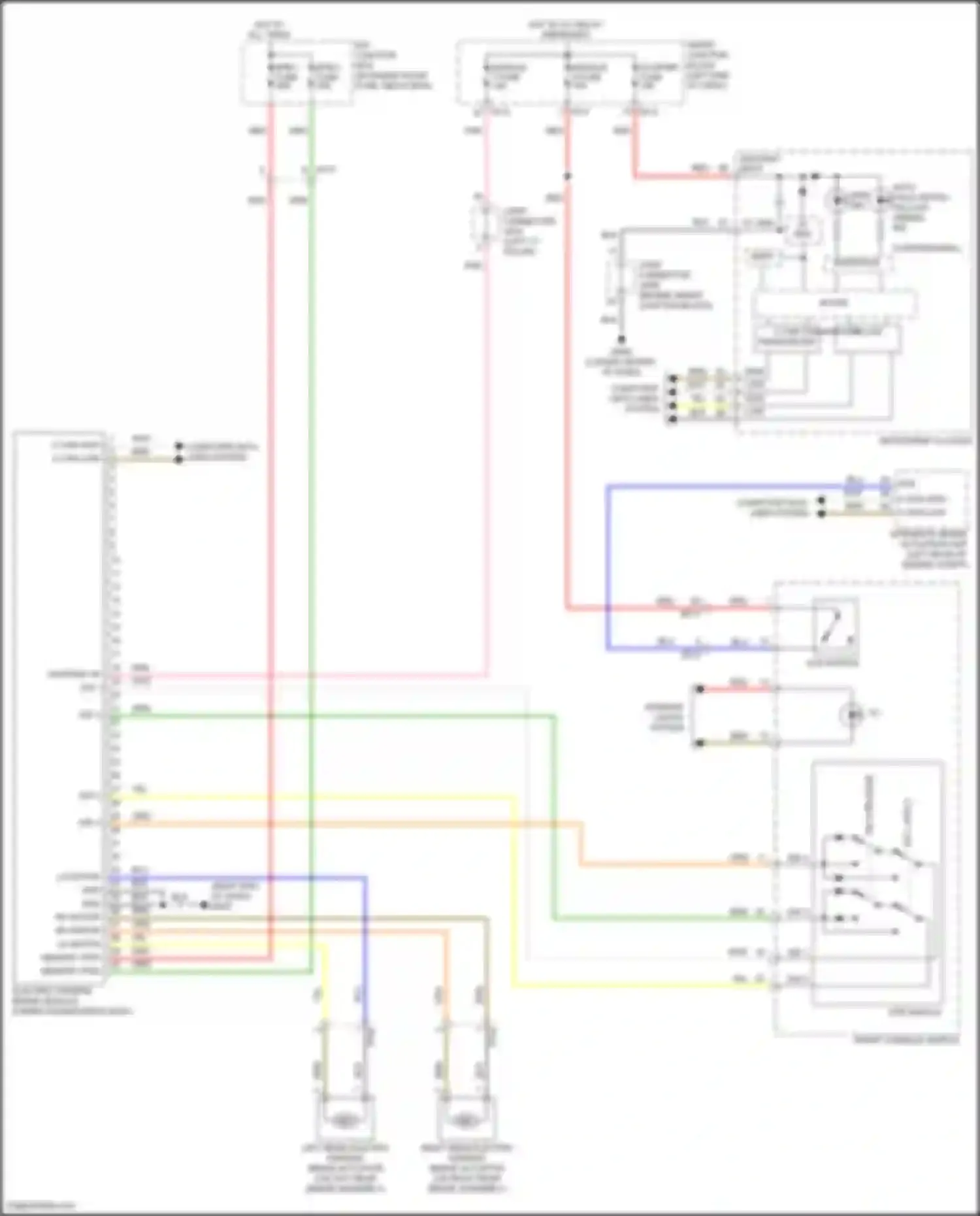 Wiring diagram c-can transceiver for Hyundai Sonata VII (2014-2017) (5 of 16)
