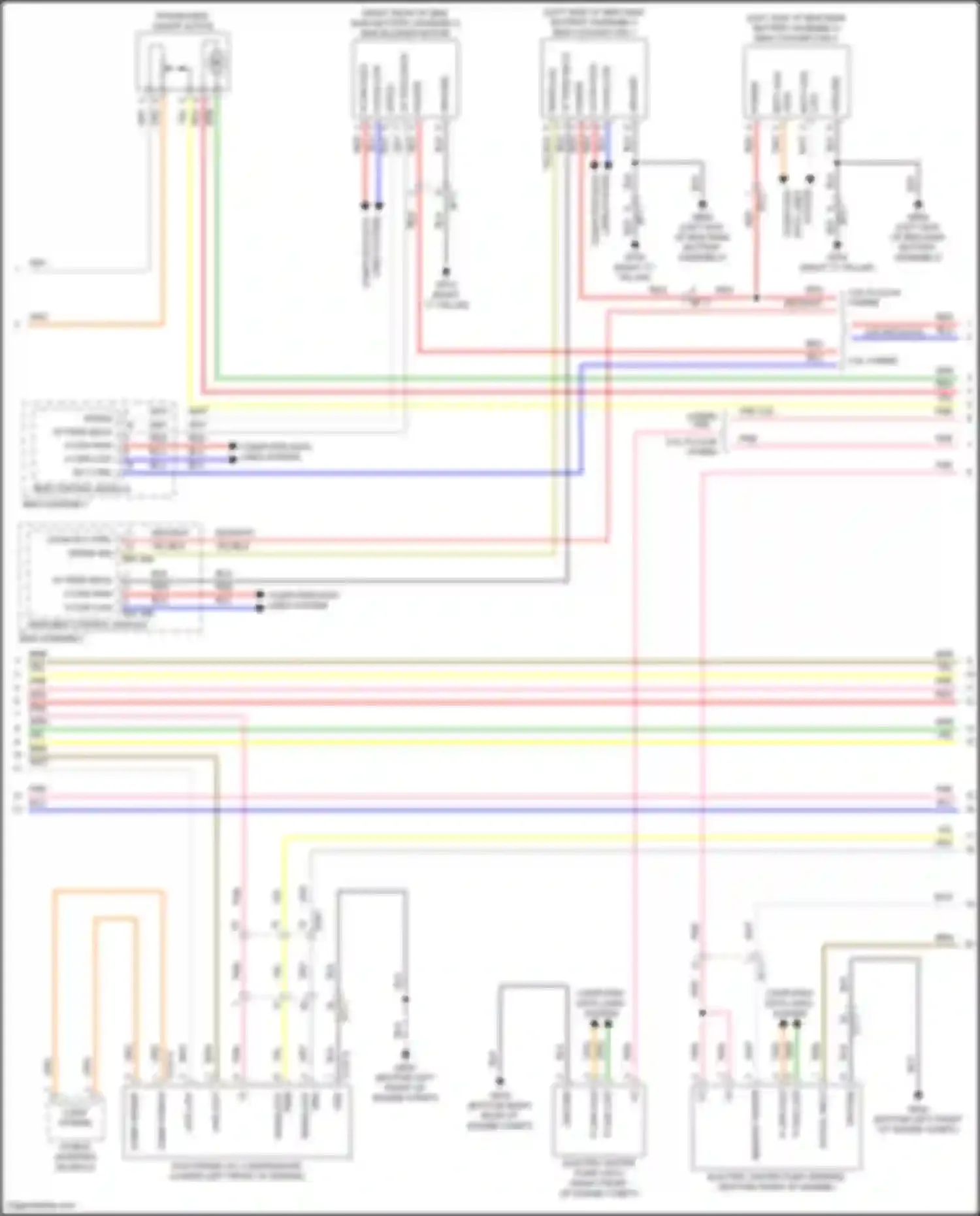 Wiring diagram c/fan rly ctrl for Hyundai Sonata VII (2014-2017) (1 of 5)
