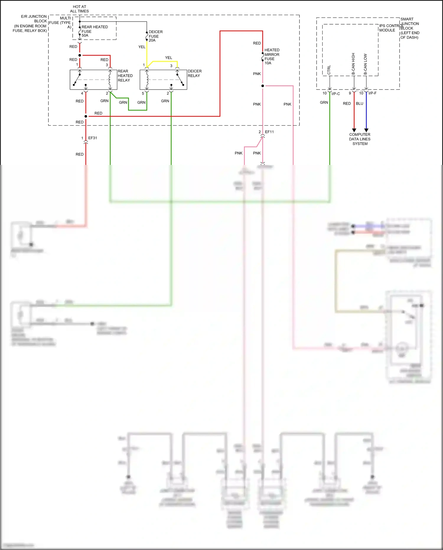 Hyundai Sonata VII (2014-2017) ctrl wiring diagram  (1 of 1)