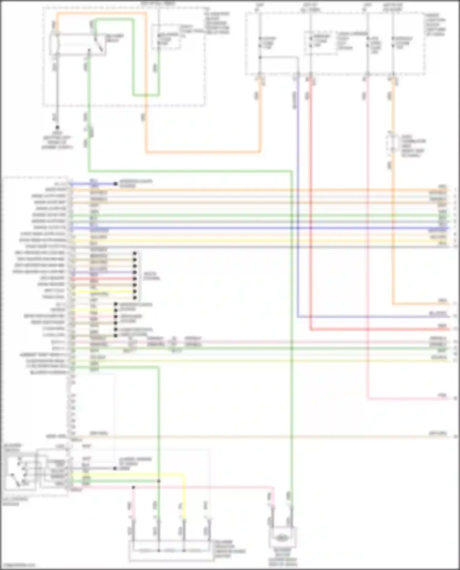 Wiring diagram drv heater sw mid ind for Hyundai Sonata VII (2014-2017) (2 of 7)