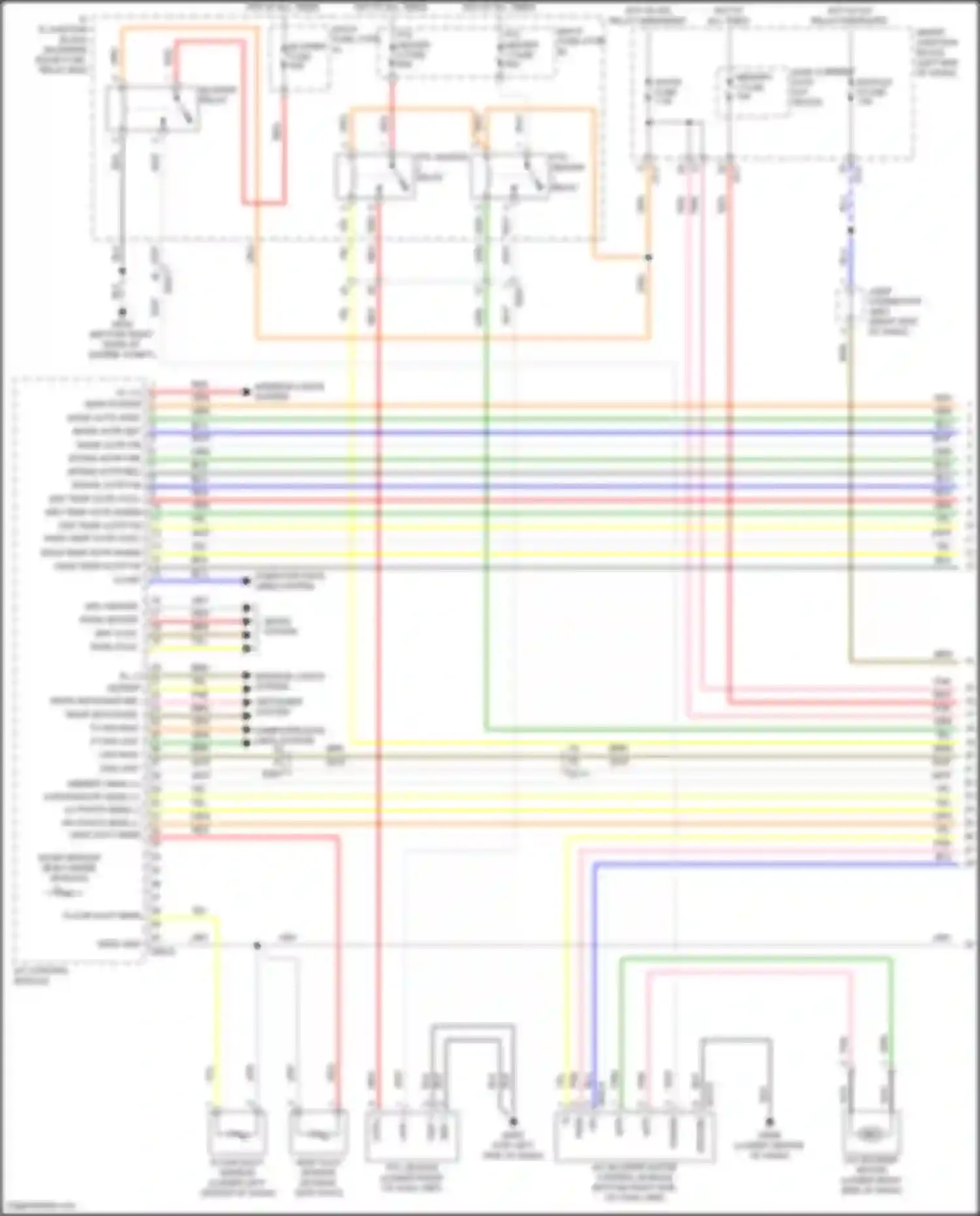Wiring diagram drv heater sw for Hyundai Sonata VII (2014-2017) (3 of 7)