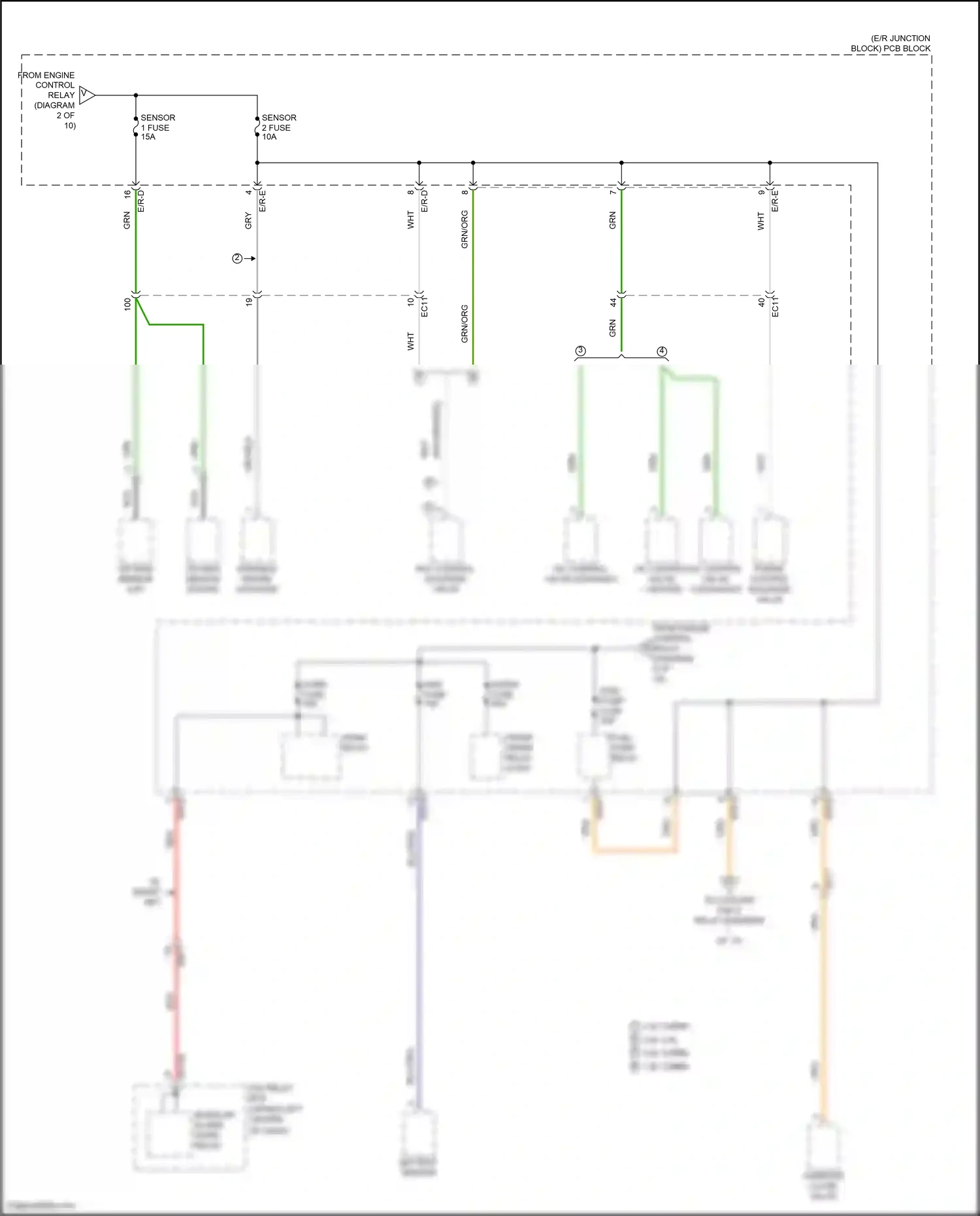 Wiring diagram e/r-d for Hyundai Sonata VII (2014-2017) (7 of 46)