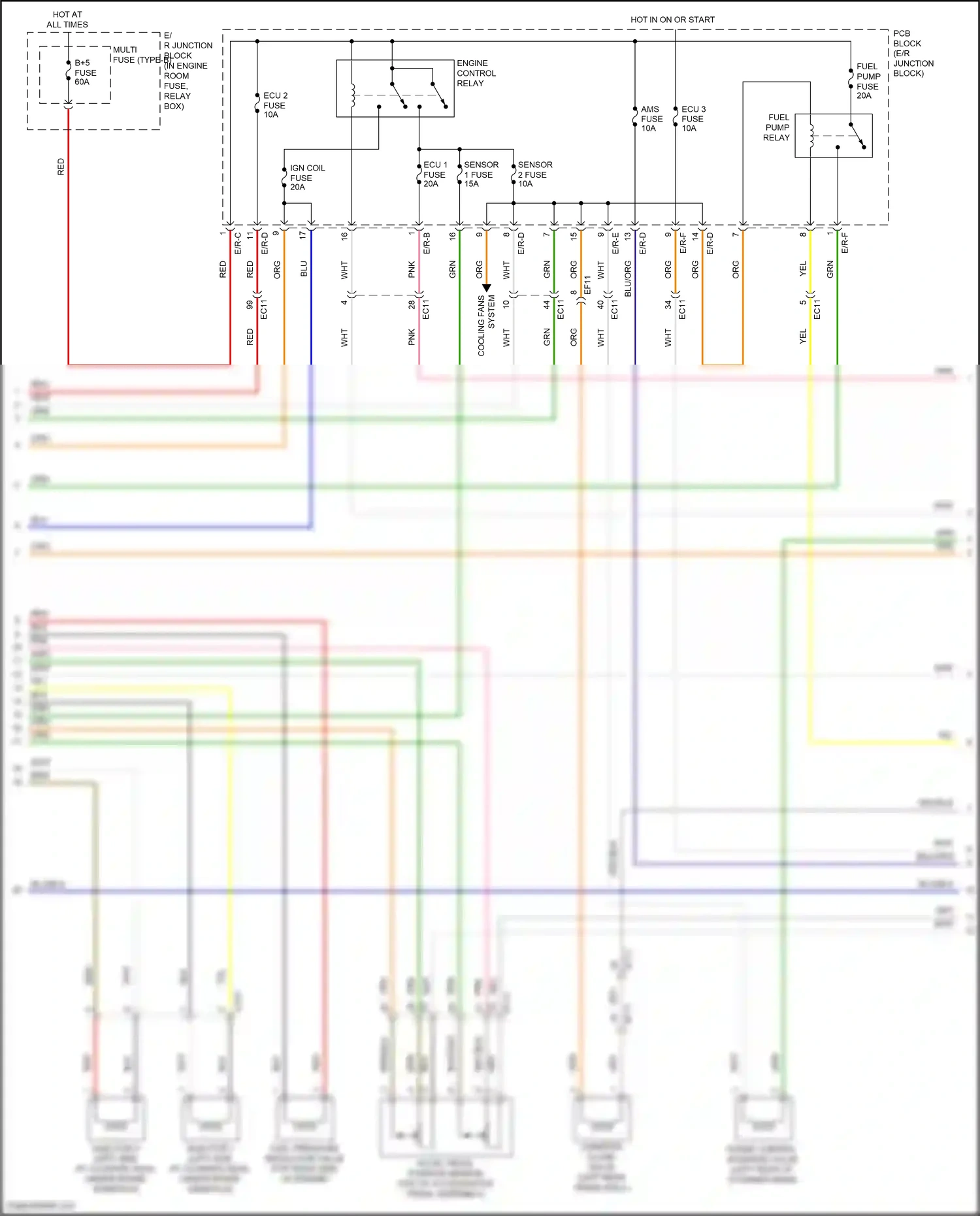 Wiring diagram e/r-d for Hyundai Sonata VII (2014-2017) (38 of 46)