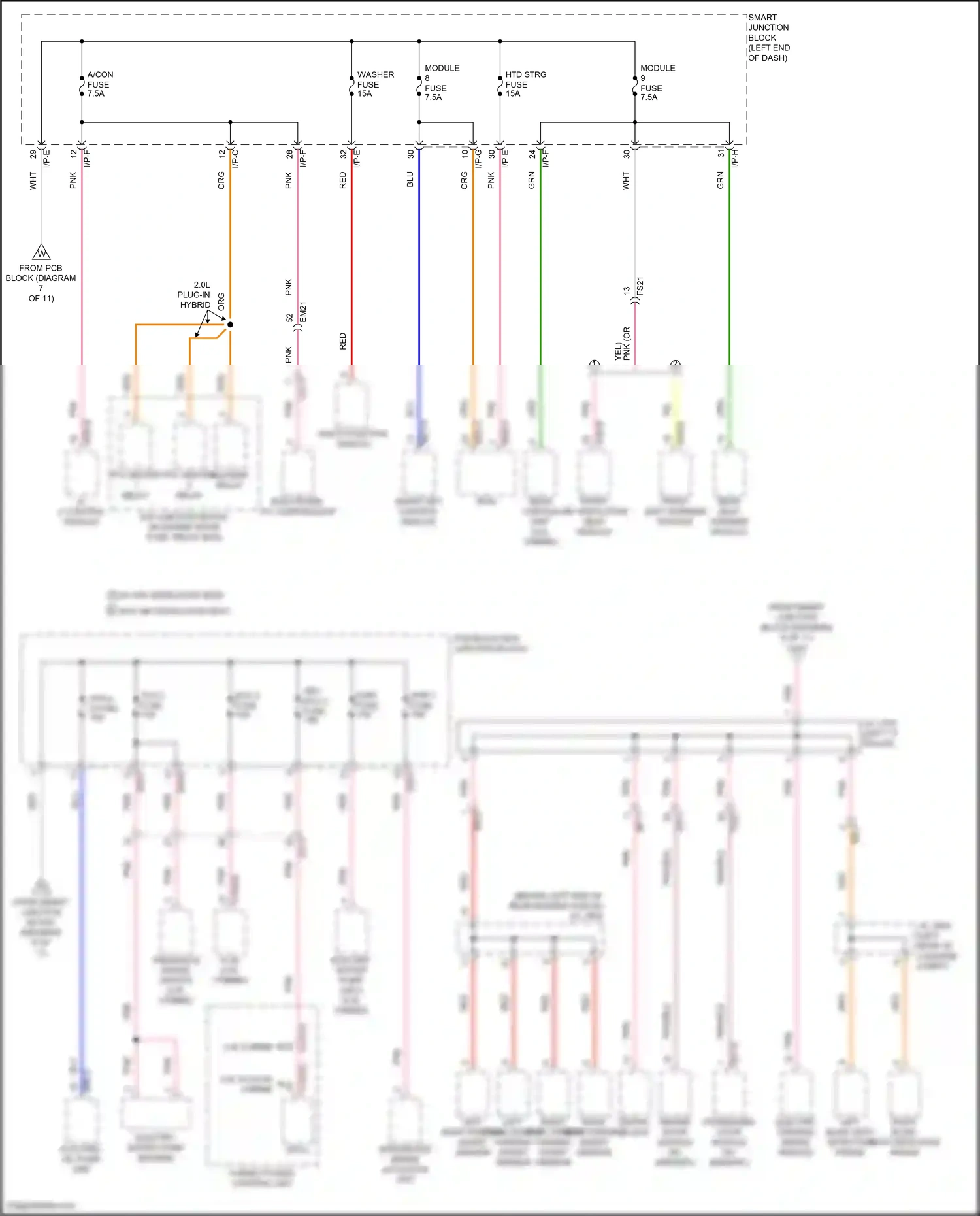 Wiring diagram grn for Hyundai Sonata VII (2014-2017) (187 of 284)