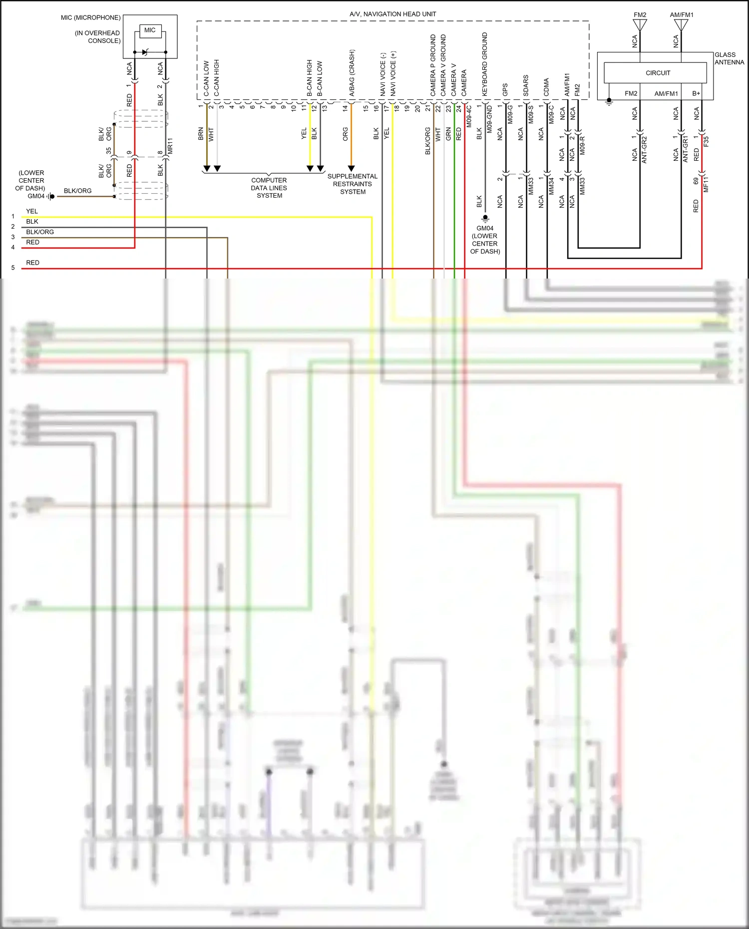 Wiring diagram grn for Hyundai Sonata VII (2014-2017) (26 of 284)