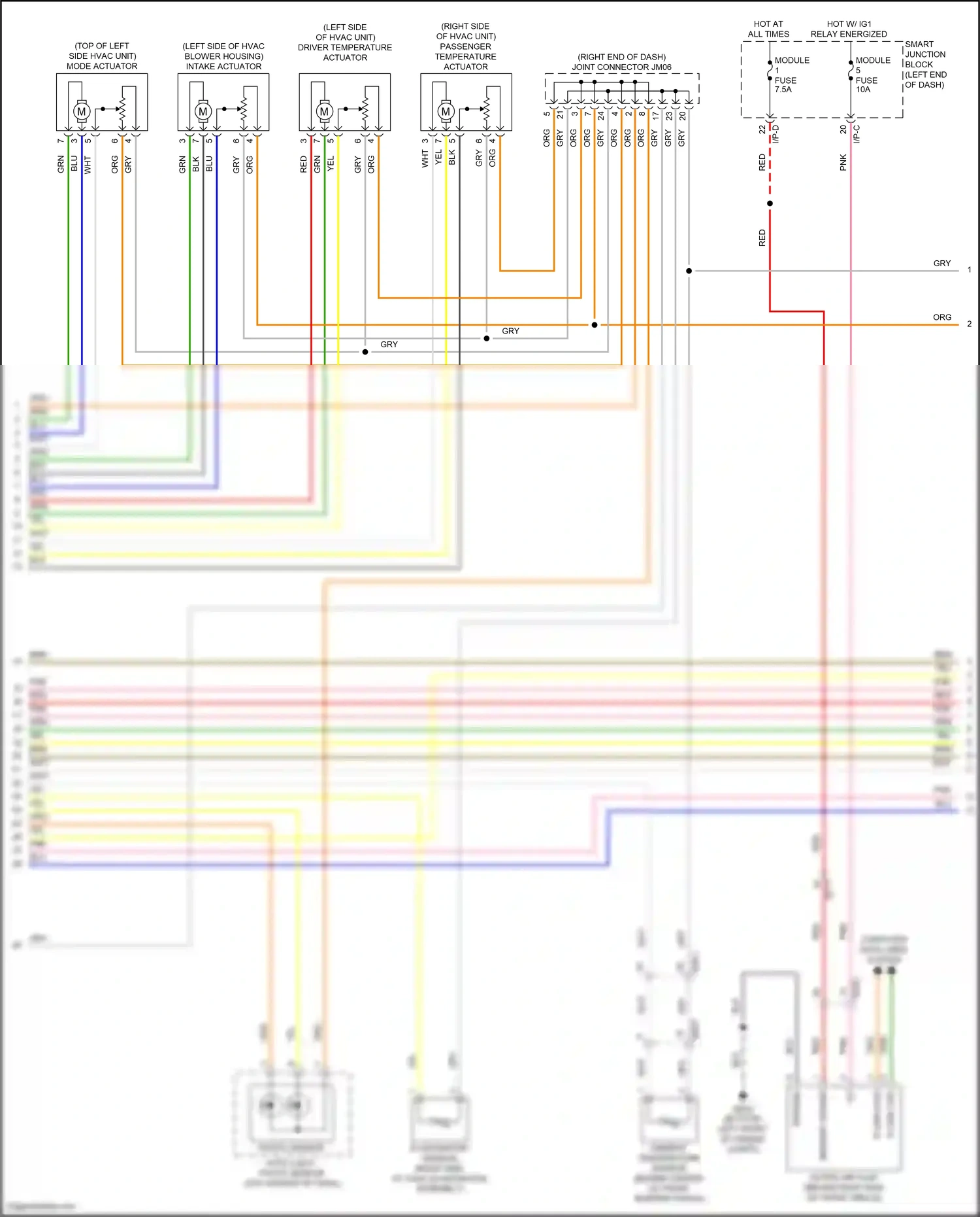 Wiring diagram grn for Hyundai Sonata VII (2014-2017) (217 of 284)