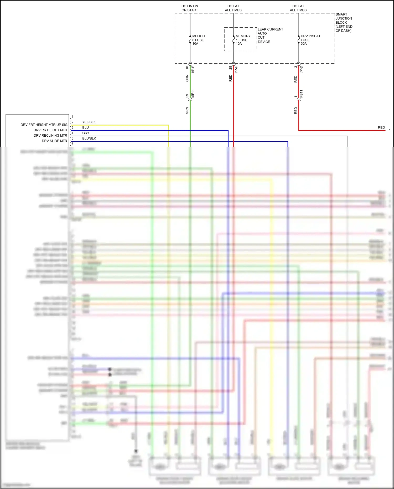 Wiring diagram grn for Hyundai Sonata VII (2014-2017) (147 of 284)