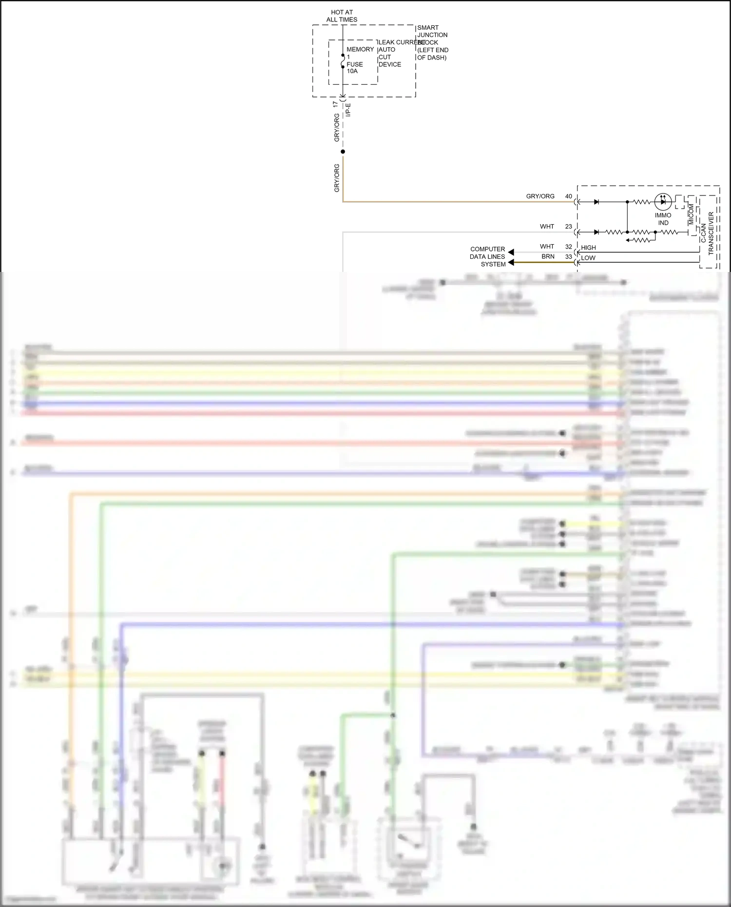 Wiring diagram gry for Hyundai Sonata VII (2014-2017) (28 of 230)