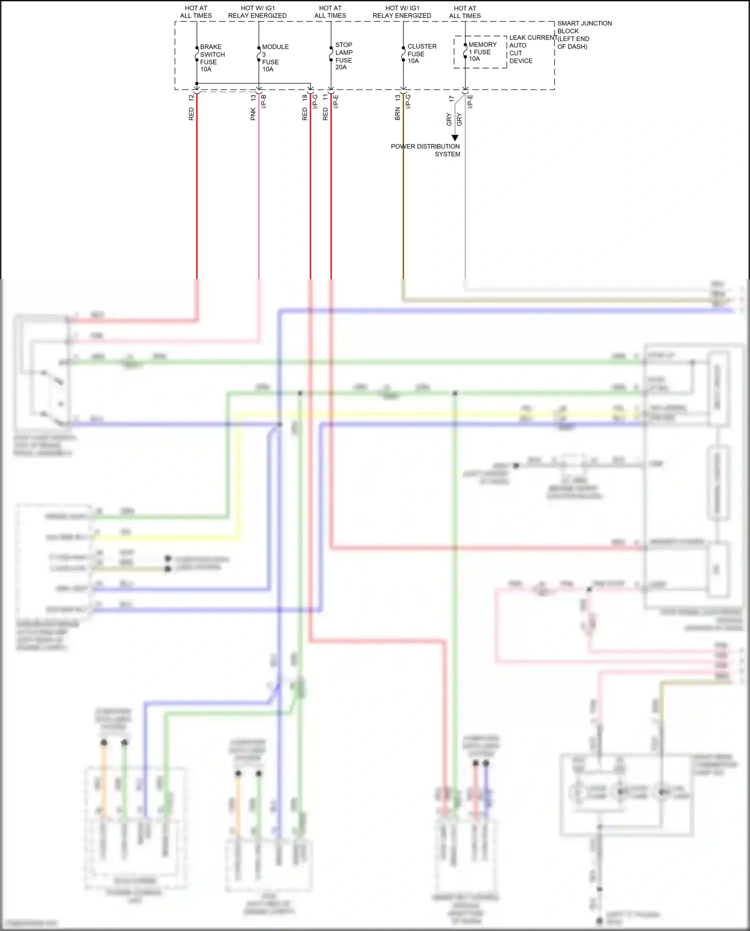 Wiring diagram gry for Hyundai Sonata VII (2014-2017) (82 of 230)