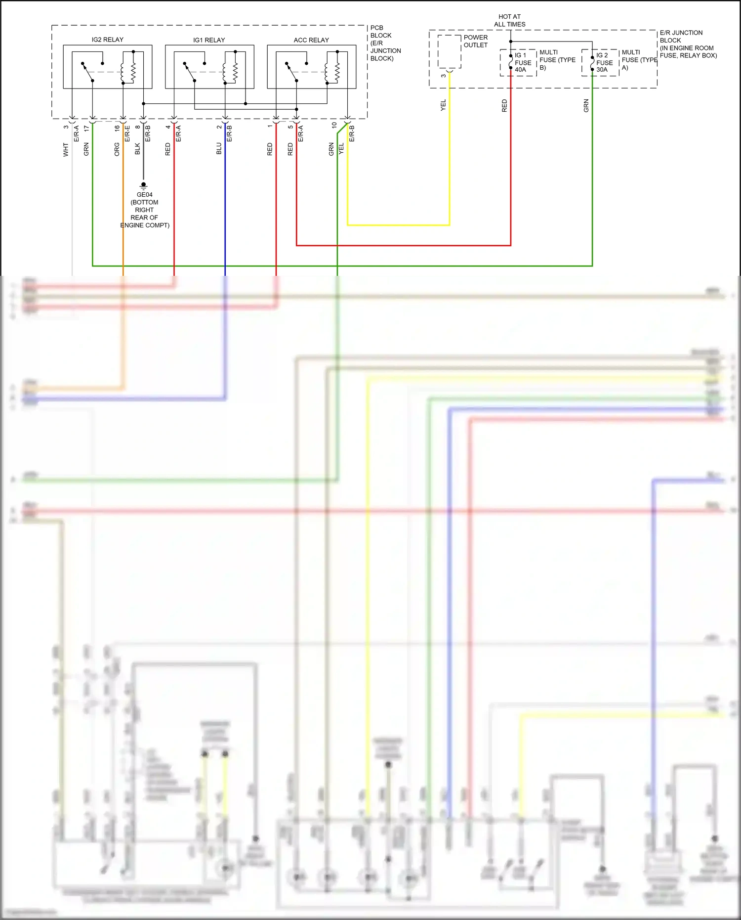 Wiring diagram gry for Hyundai Sonata VII (2014-2017) (189 of 230)