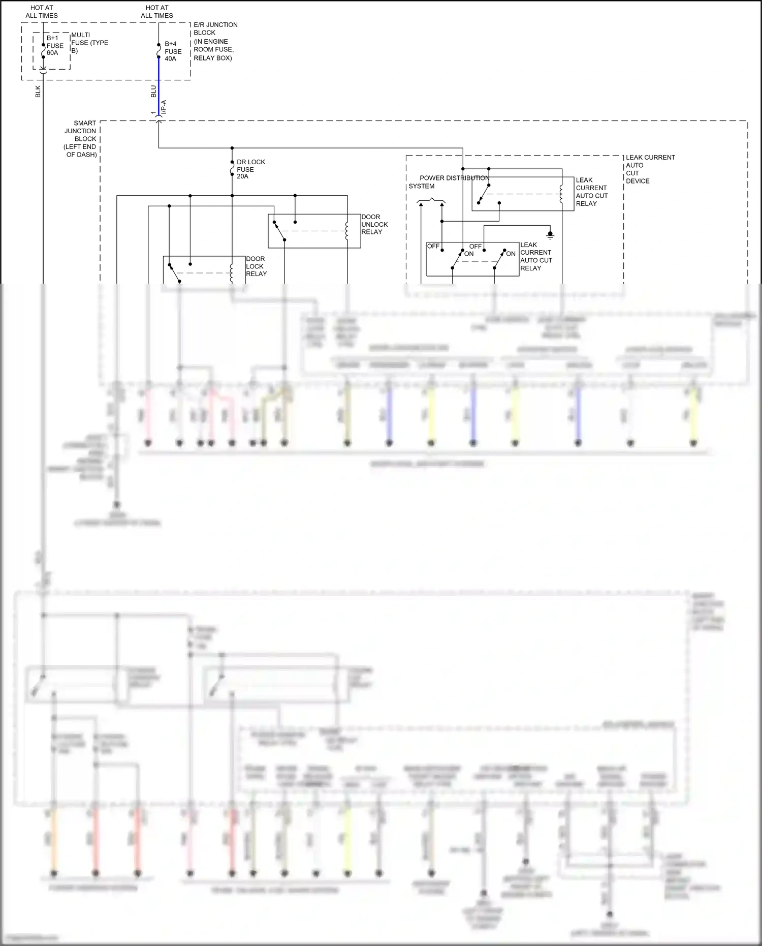 Wiring diagram i/p-g for Hyundai Sonata VII (2014-2017) (18 of 92)