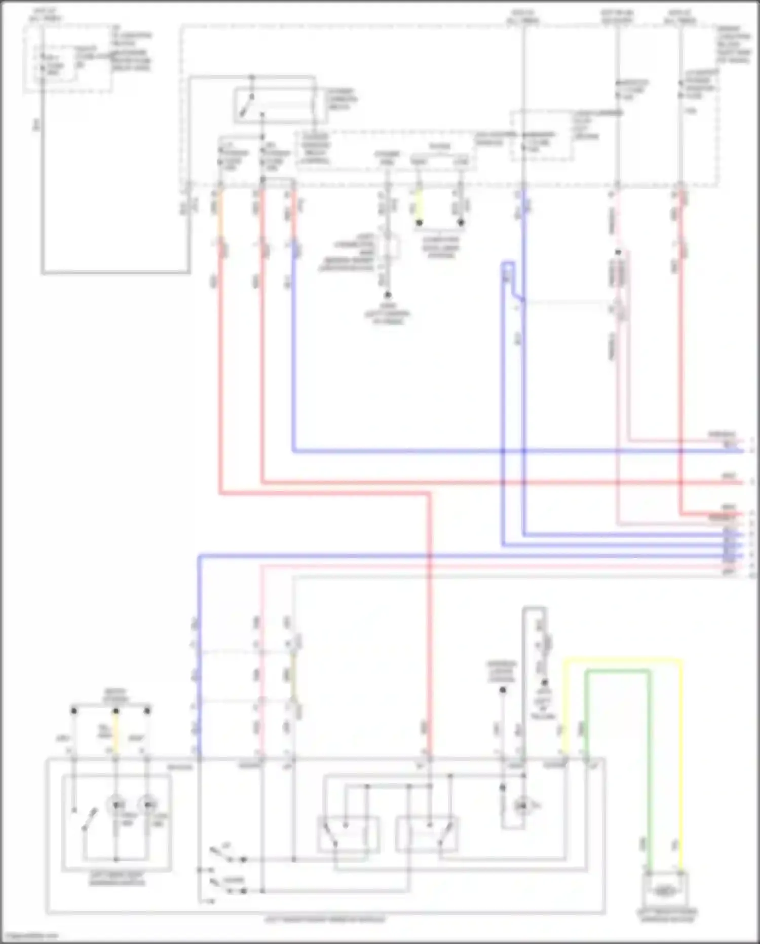 Wiring diagram i/p-h for Hyundai Sonata VII (2014-2017) (17 of 78)