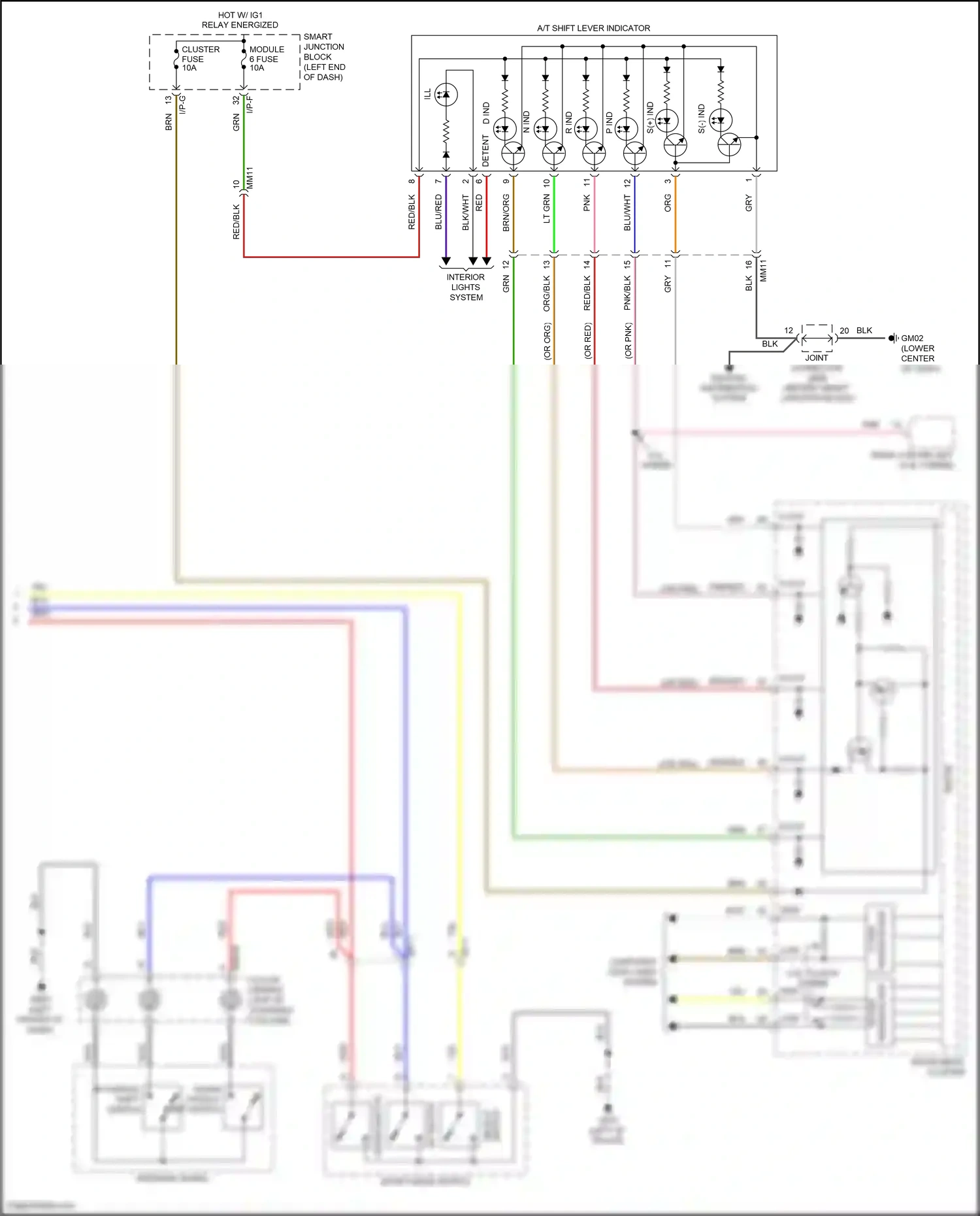 Wiring diagram m-can for Hyundai Sonata VII (2014-2017) (11 of 21)
