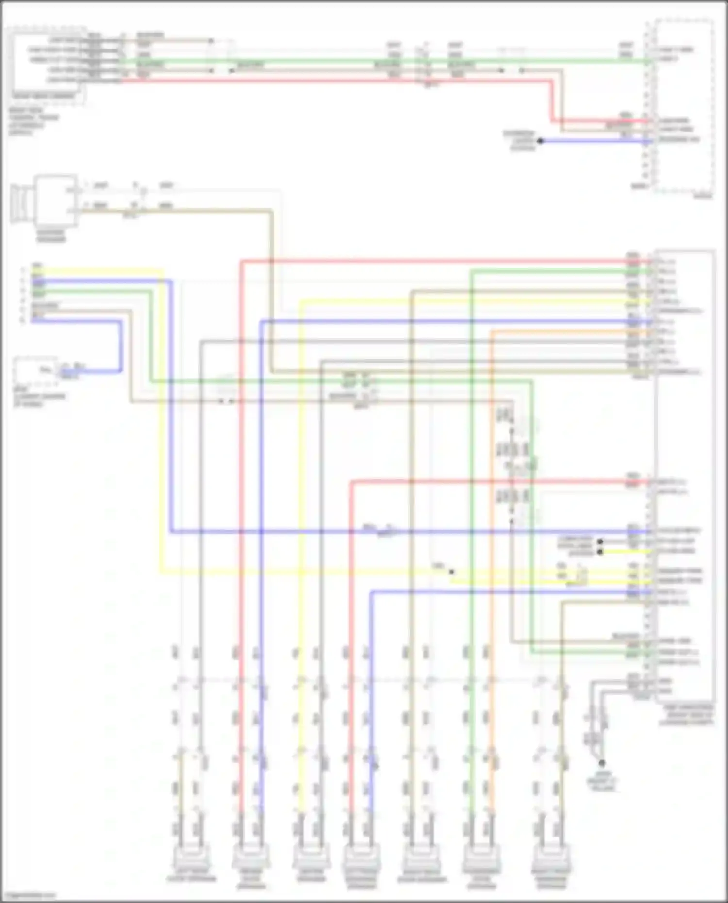Wiring diagram memory pwr for Hyundai Sonata VII (2014-2017) (4 of 47)