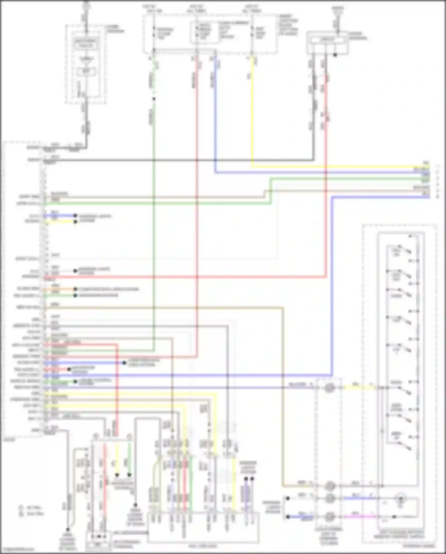 Wiring diagram module 2 fuse for Hyundai Sonata VII (2014-2017) (14 of 32)