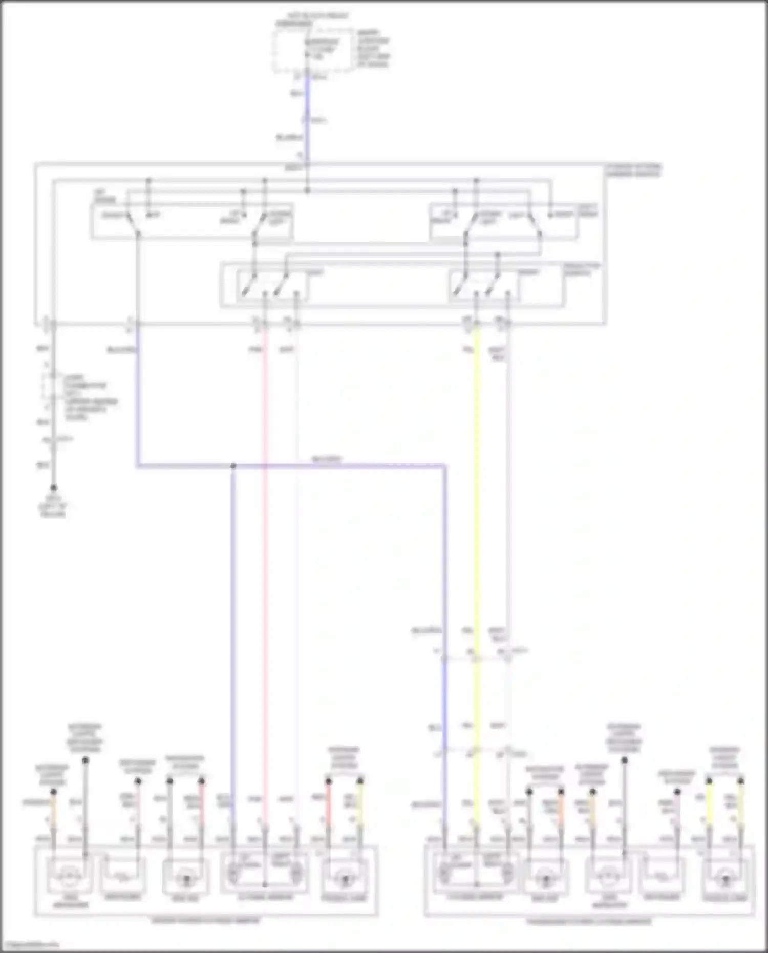 Wiring diagram module 2 fuse for Hyundai Sonata VII (2014-2017) (32 of 32)