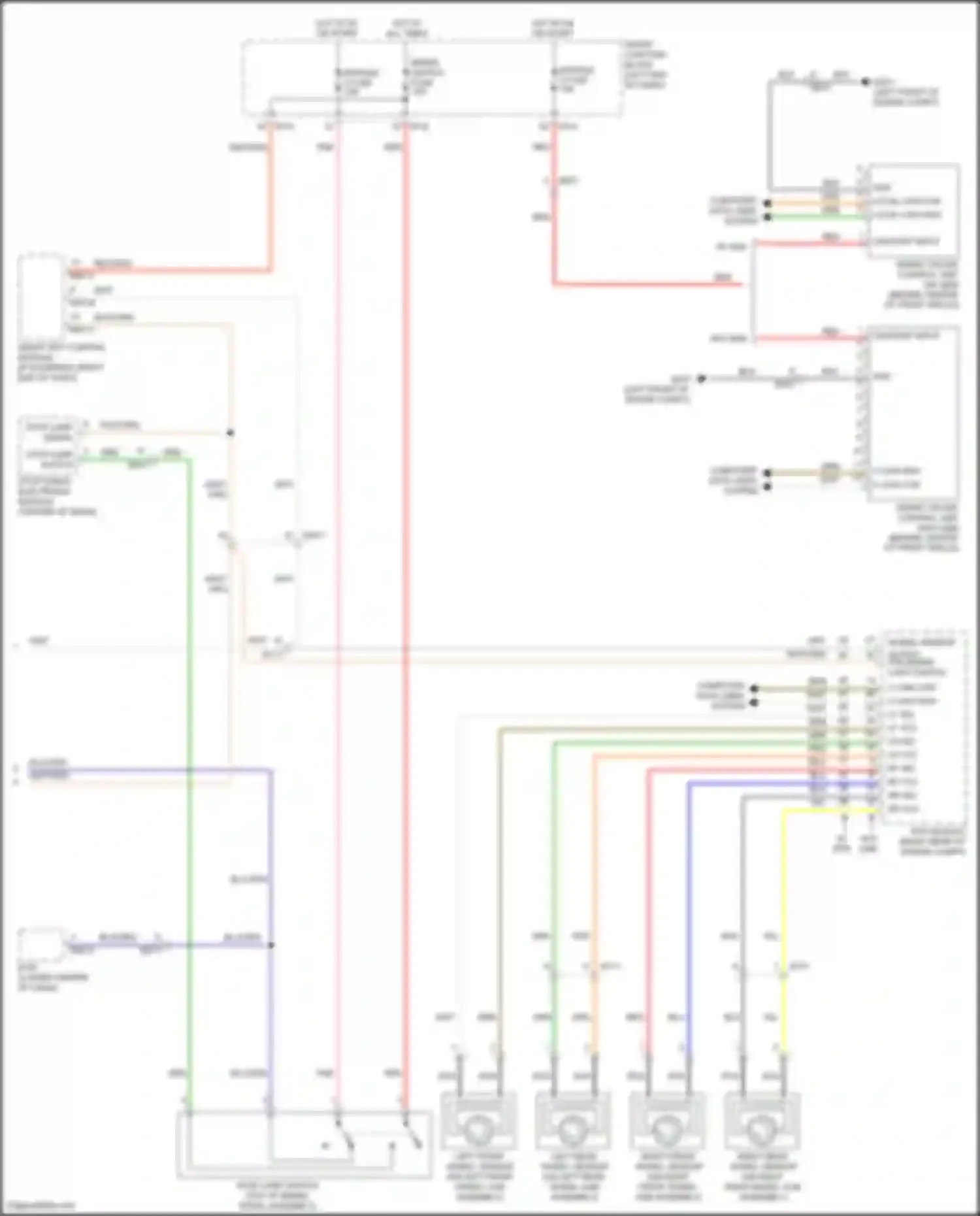 Wiring diagram module 3 fuse for Hyundai Sonata VII (2014-2017) (4 of 18)