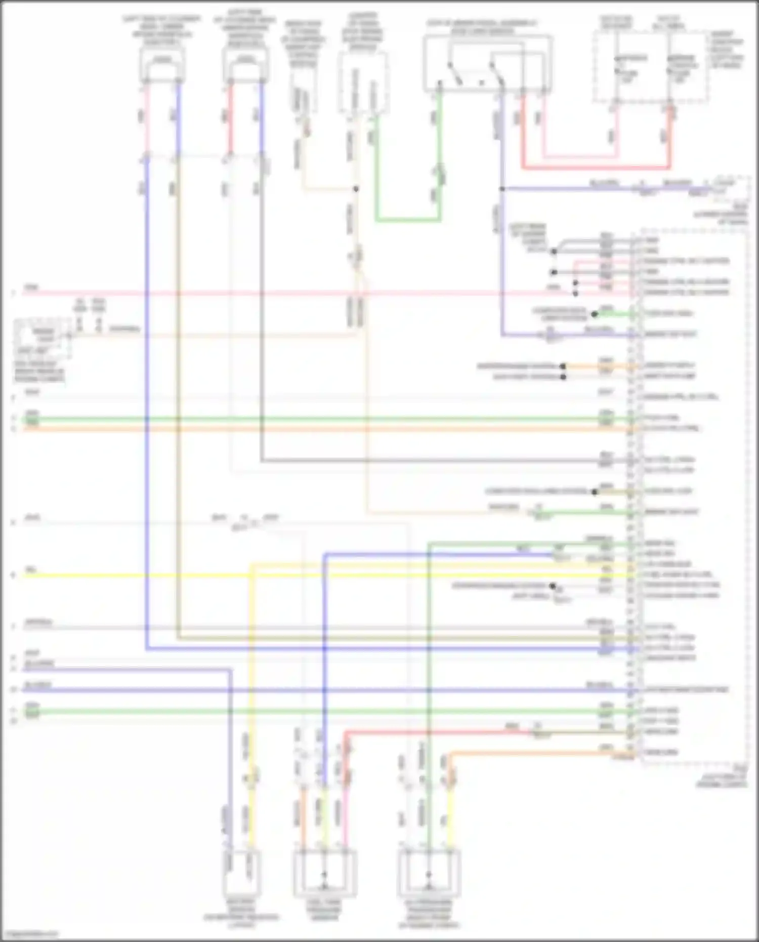 Wiring diagram module 3 fuse for Hyundai Sonata VII (2014-2017) (18 of 18)