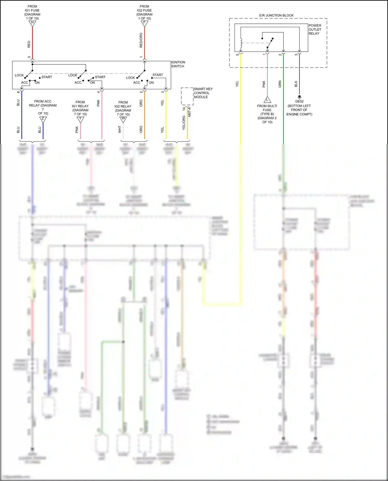 Wiring diagram nca for Hyundai Sonata VII (2014-2017) (114 of 222)