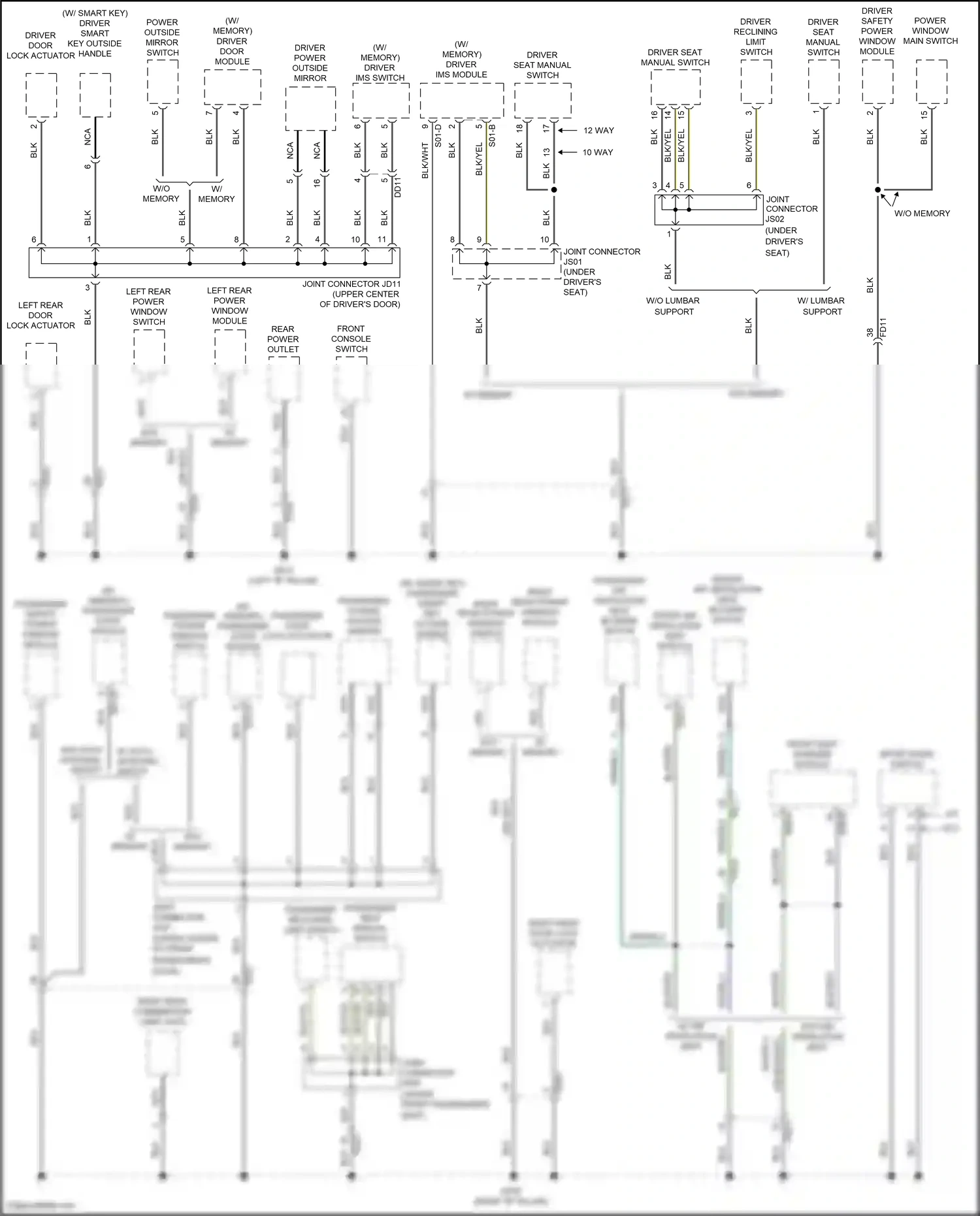 Wiring diagram nca for Hyundai Sonata VII (2014-2017) (218 of 222)