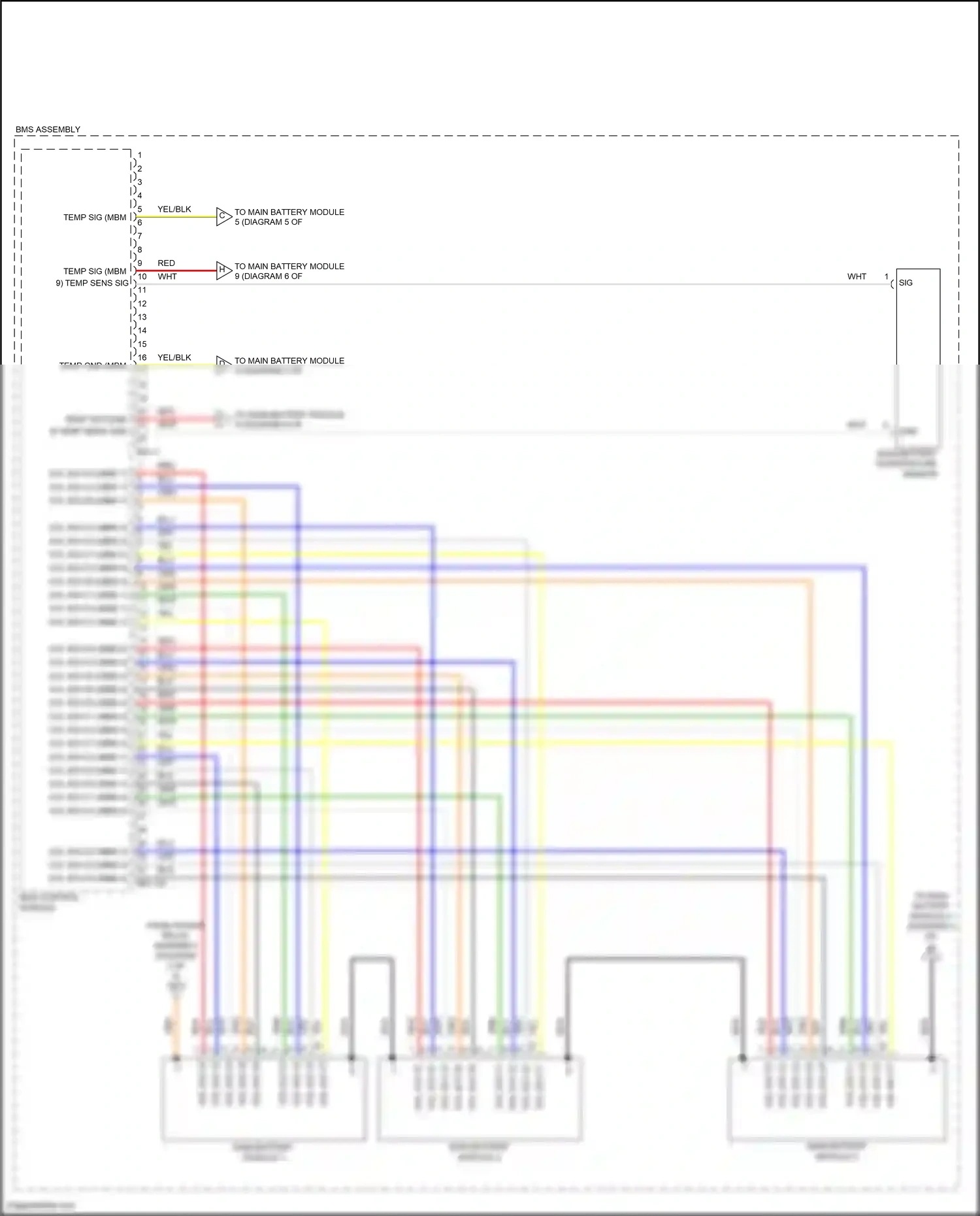 Wiring diagram nca for Hyundai Sonata VII (2014-2017) (174 of 222)
