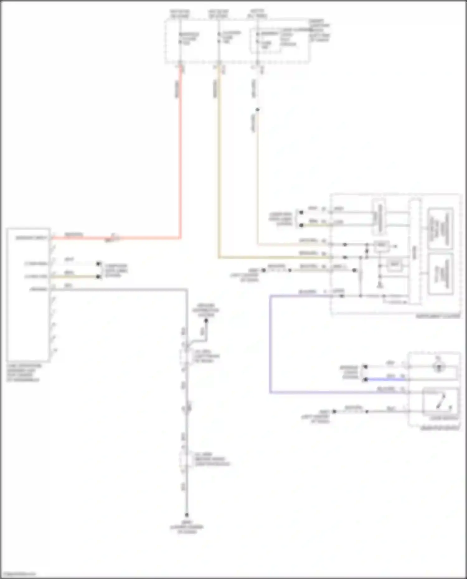 Wiring diagram on/start input for Hyundai Sonata VII (2014-2017) (4 of 55)