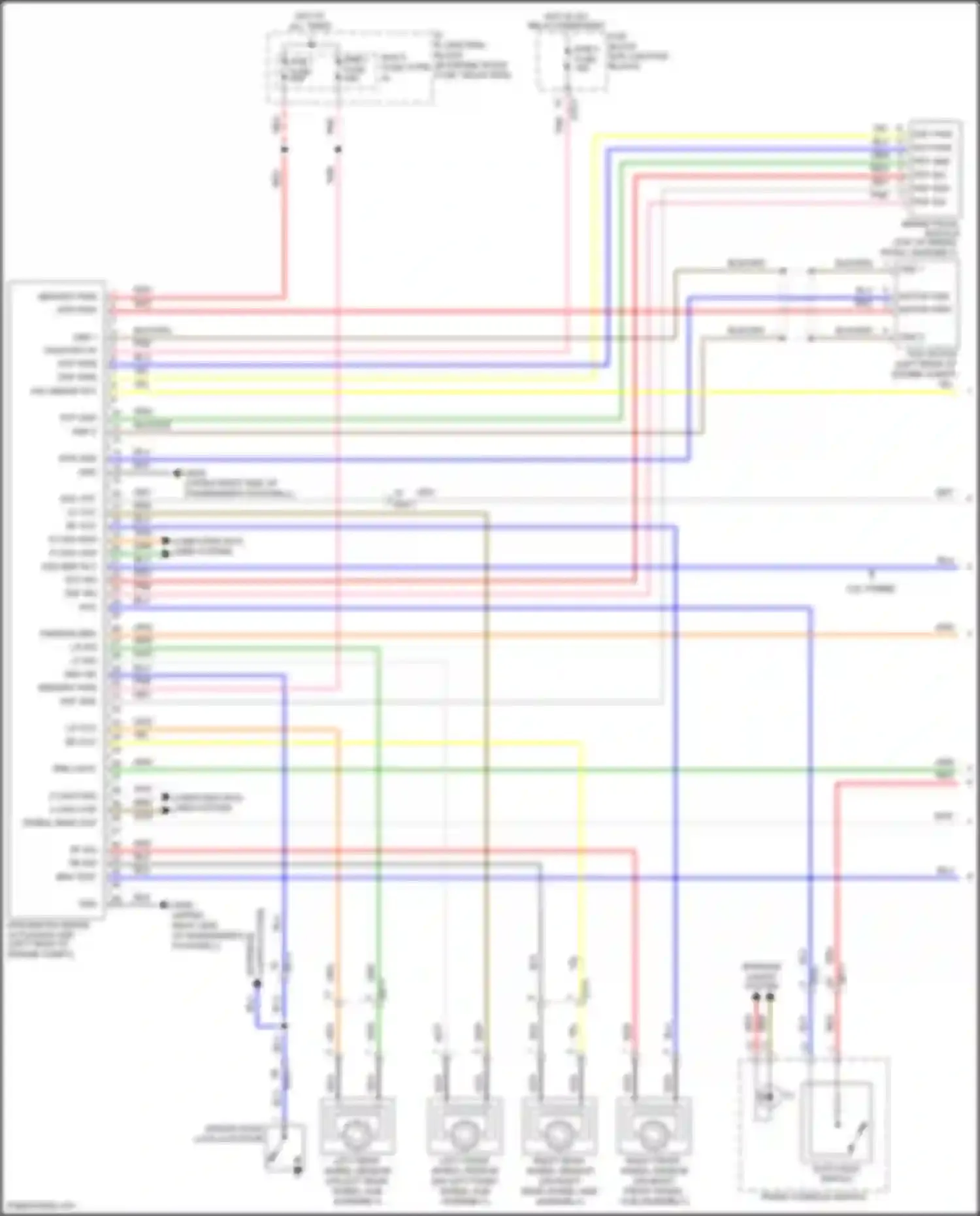 Wiring diagram p-can high for Hyundai Sonata VII (2014-2017) (5 of 23)