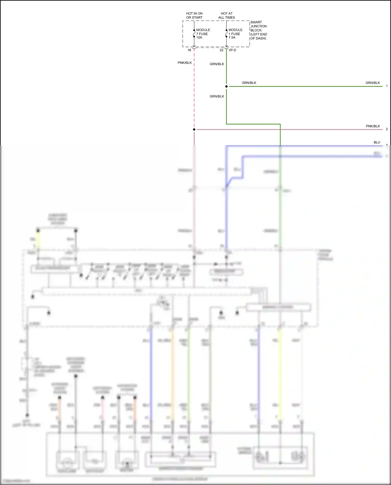 Wiring diagram pnk for Hyundai Sonata VII (2014-2017) (115 of 258)